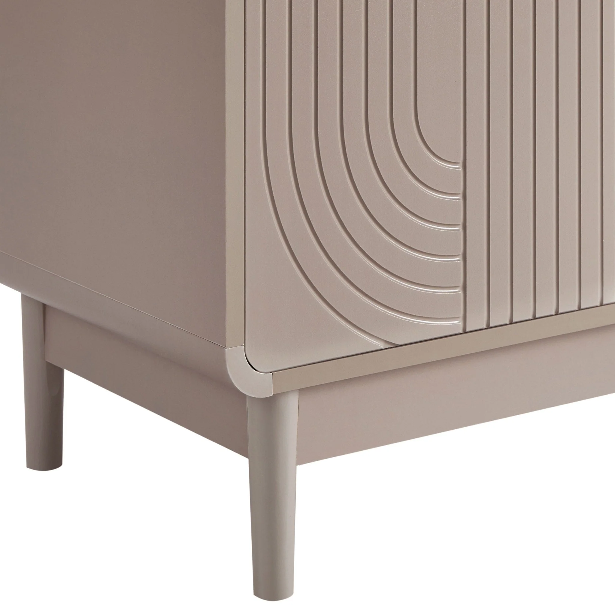 Marnie Small Bookcase - Taupe - Image 8