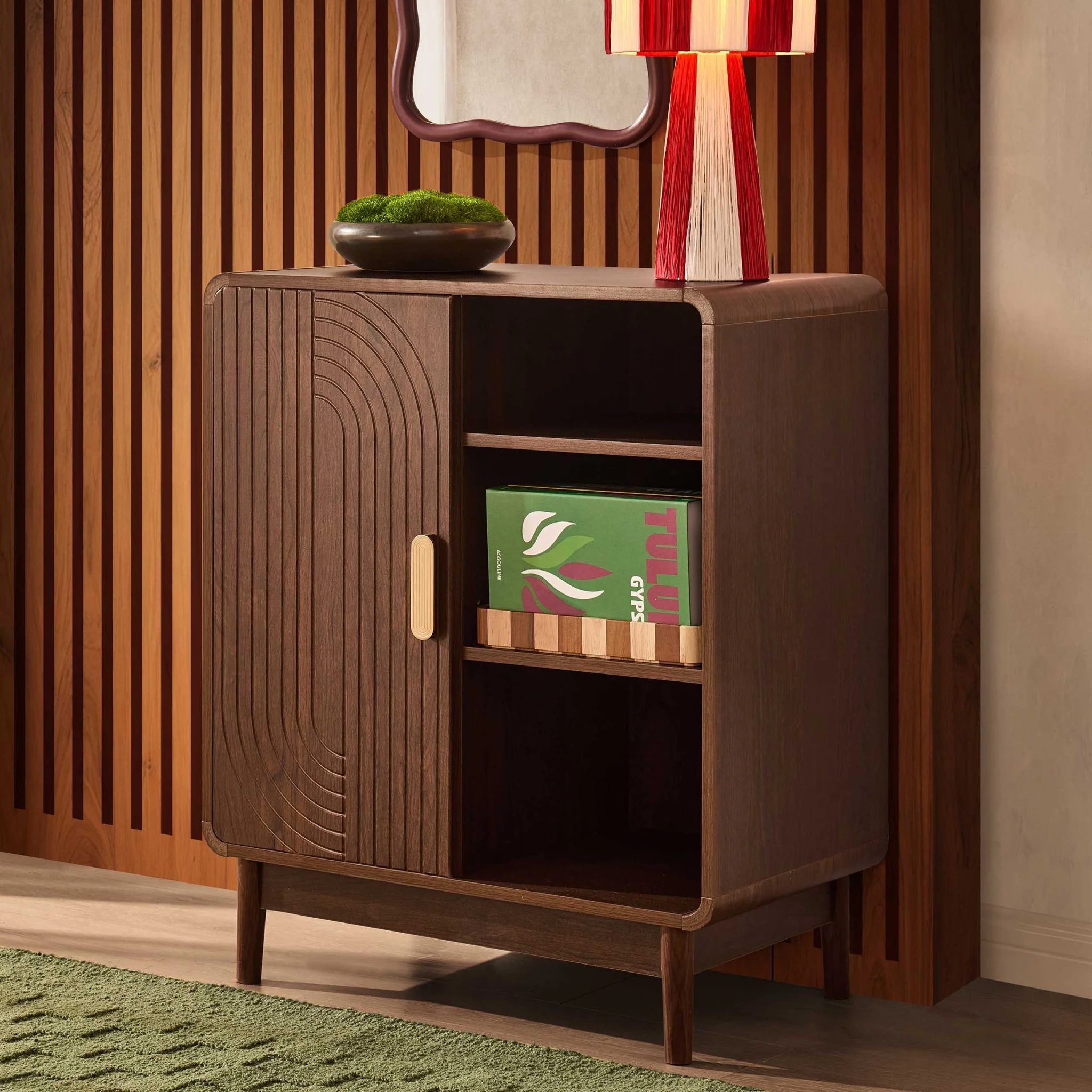 Marnie Small Bookcase - Walnut - Image 2