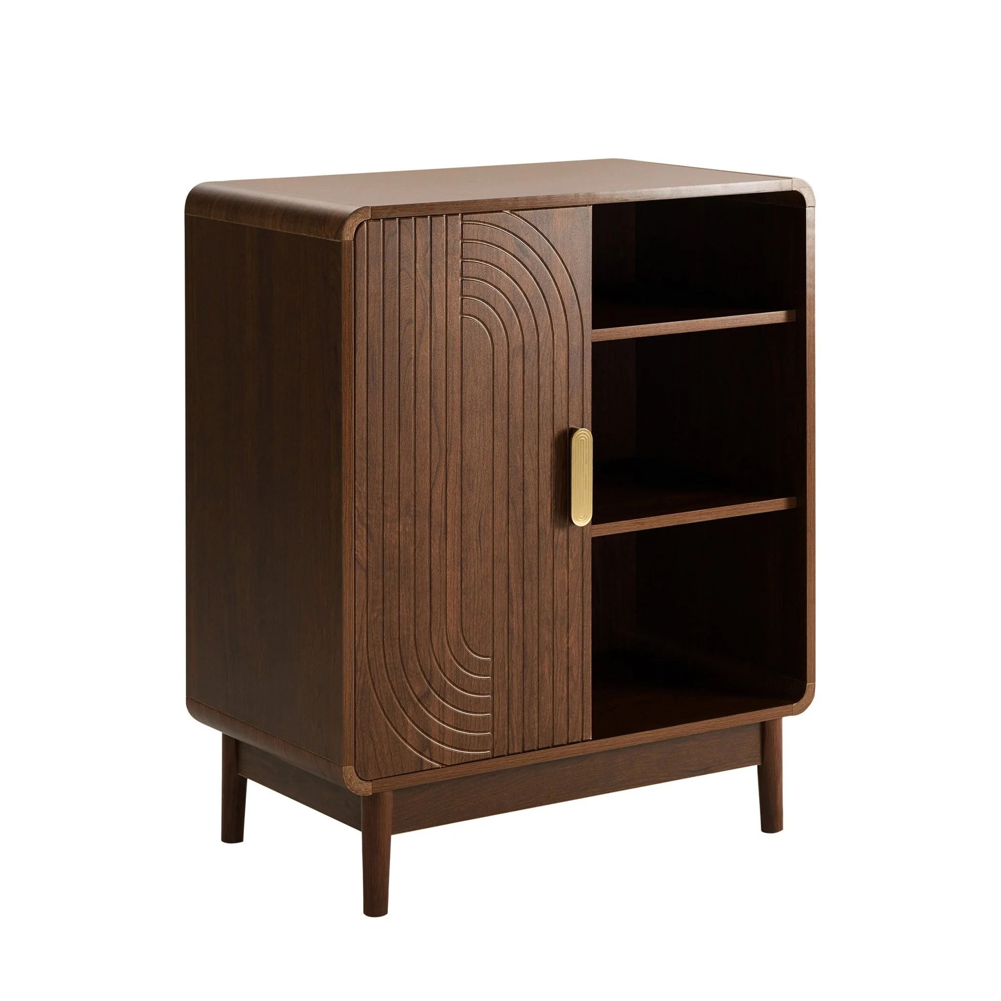 Marnie Small Bookcase - Walnut - Image 4