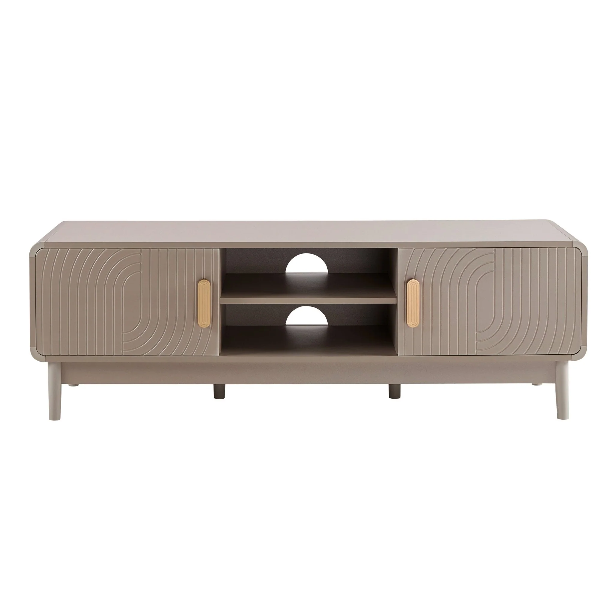 Marnie Tv Unit for TVs up to 60"- Taupe - Image 3