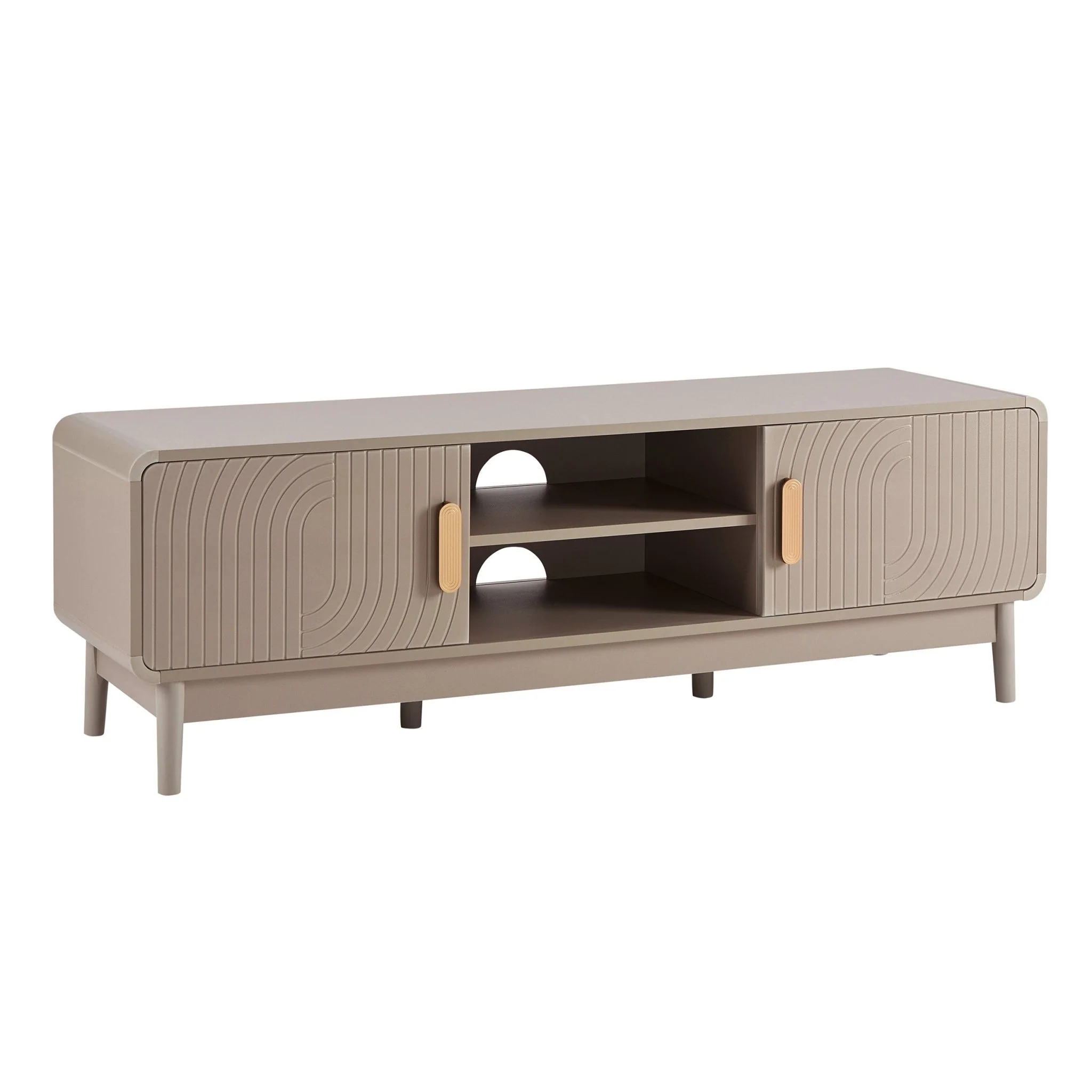 Marnie Tv Unit for TVs up to 60"- Taupe - Image 4
