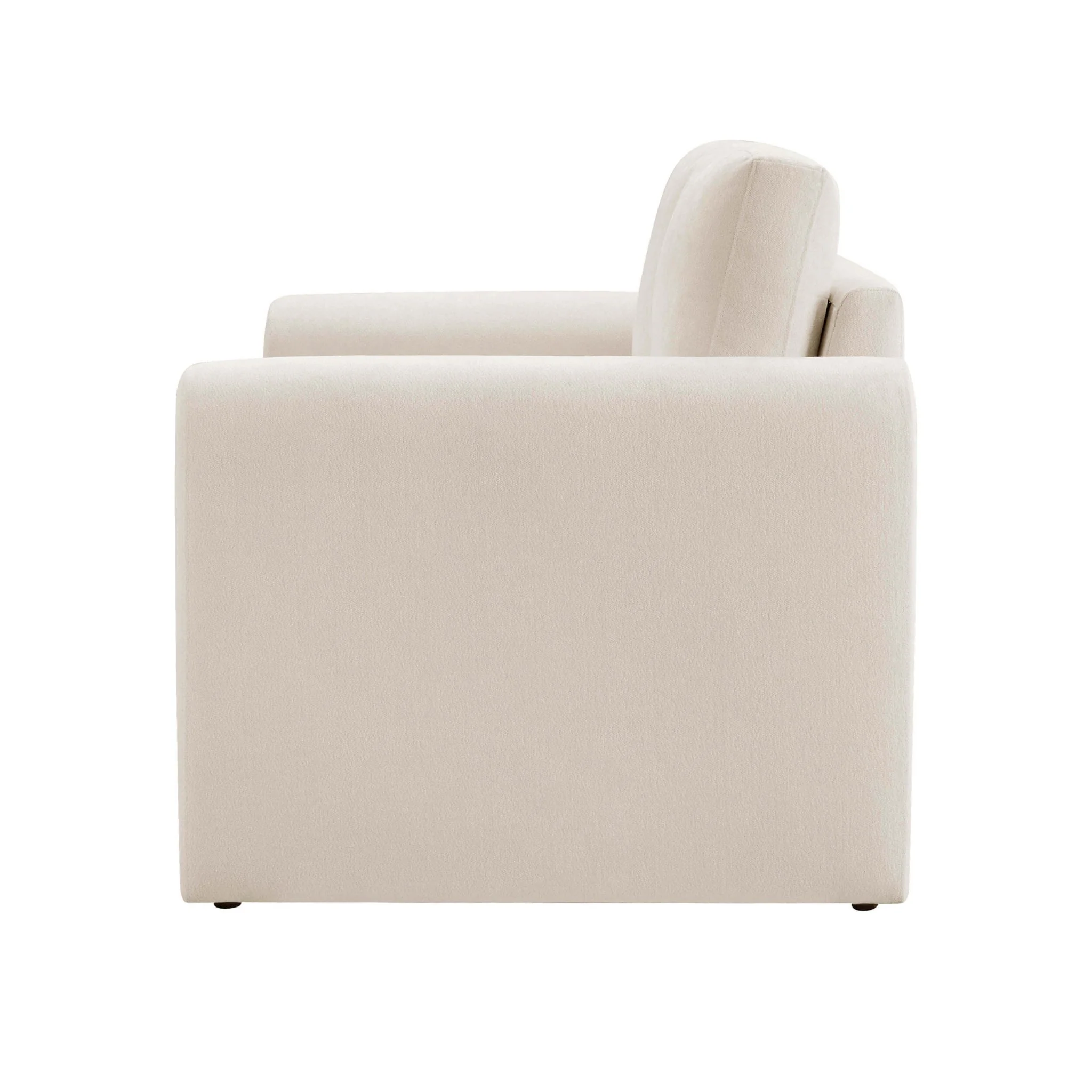 Marseille 2 Seater Sofa - Chenille Ivory - Image 5