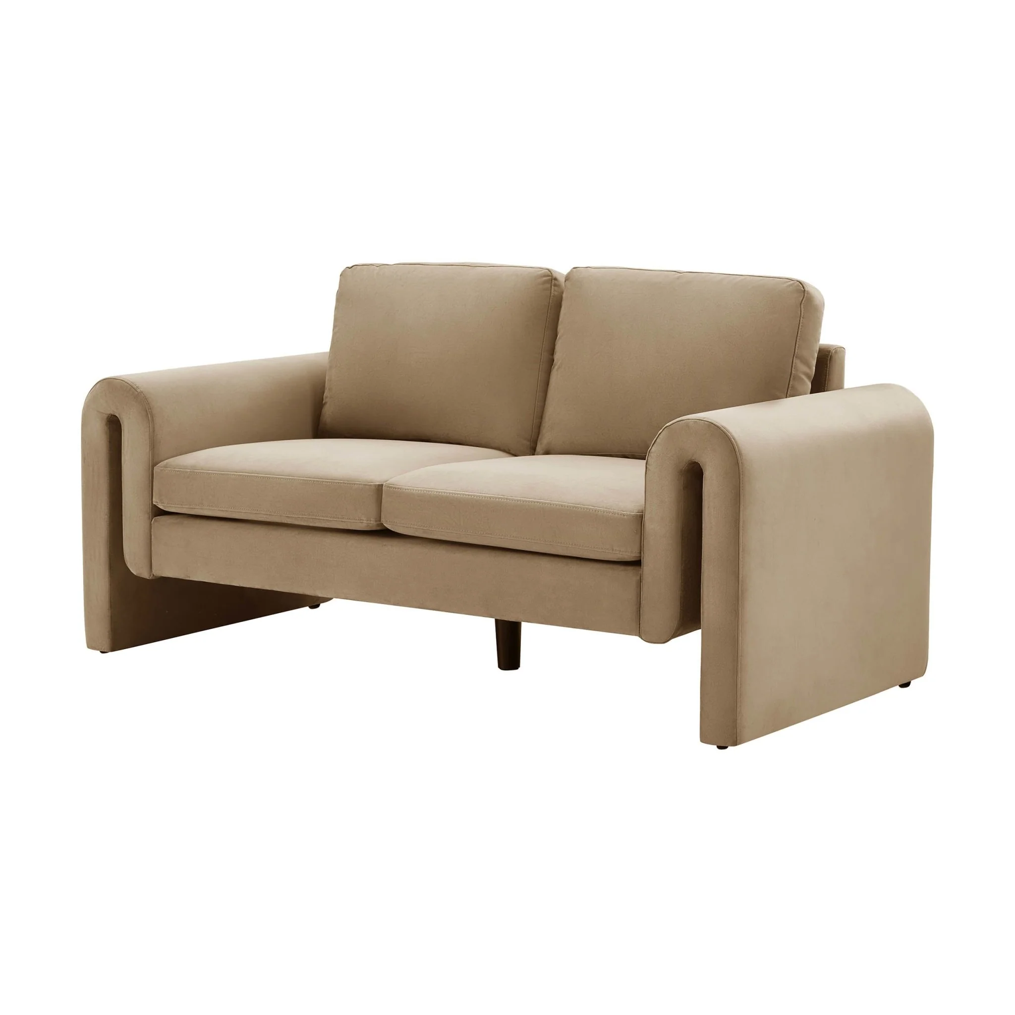 Marseille 2 Seater Sofa - Latte - Image 4