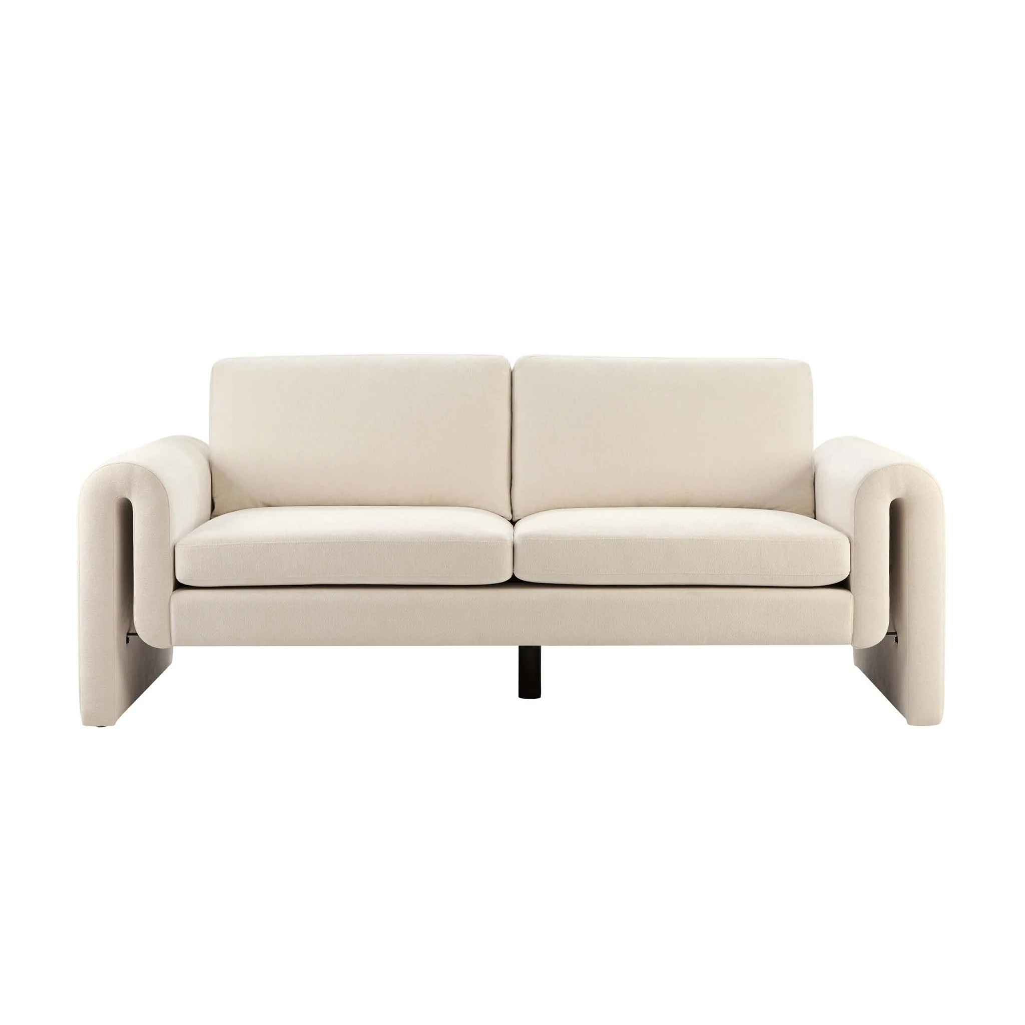 Marseille 3 Seater Sofa - Chenille Ivory - Image 5