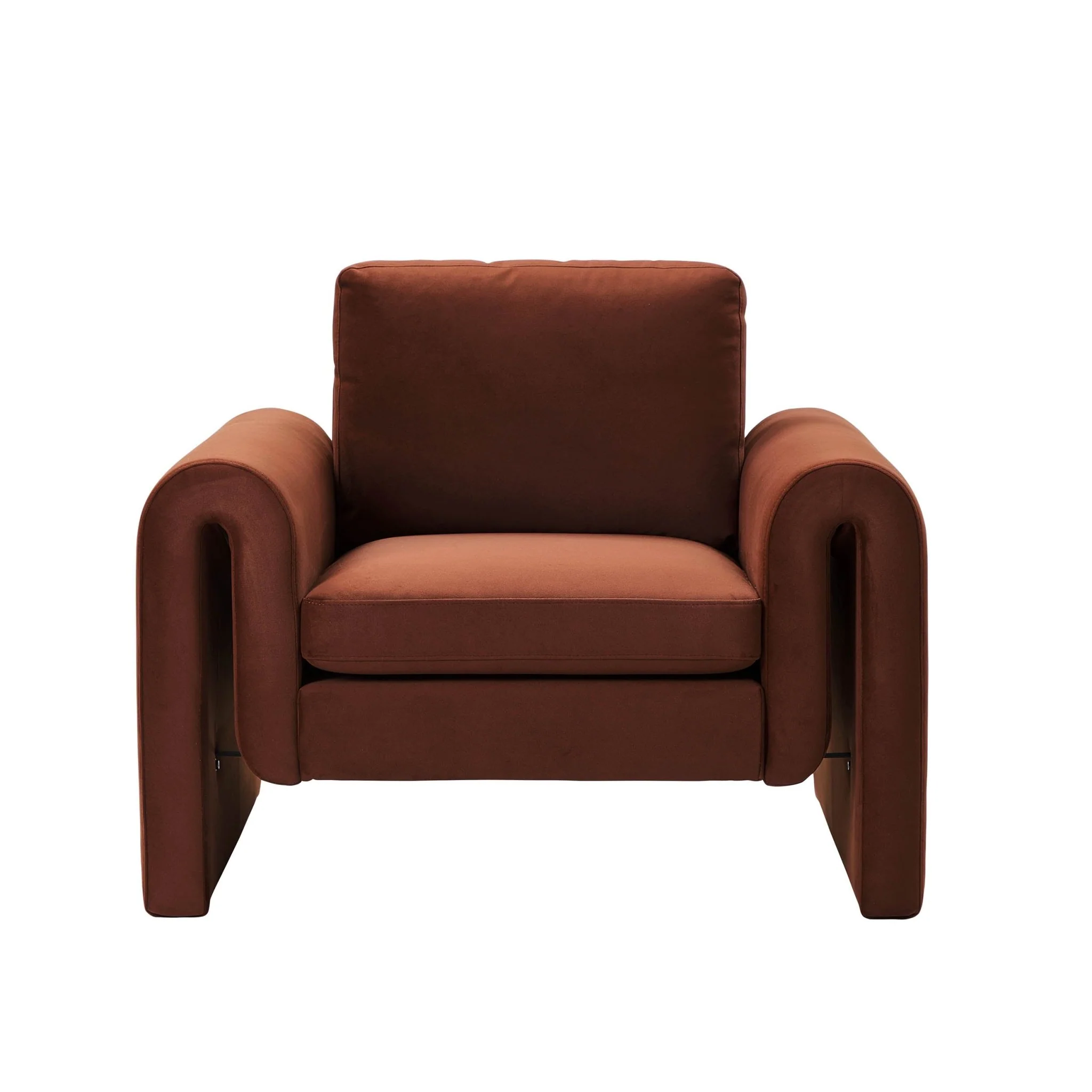 Marseille Armchair - Terracotta - Image 3
