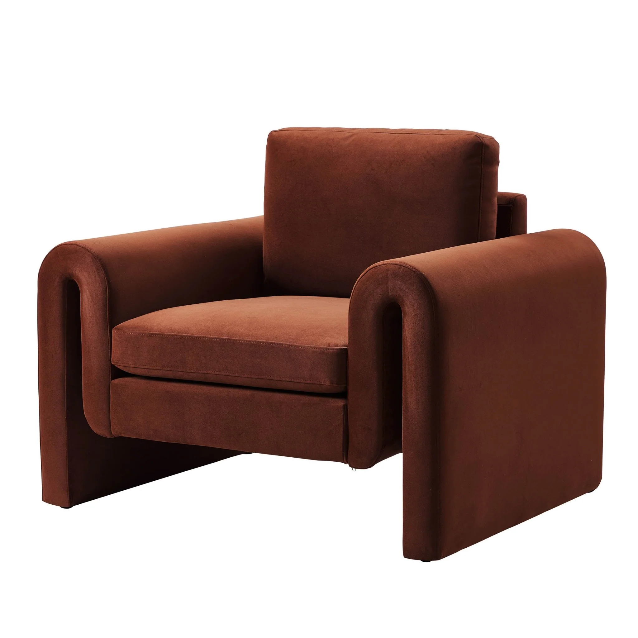Marseille Armchair - Terracotta - Image 4