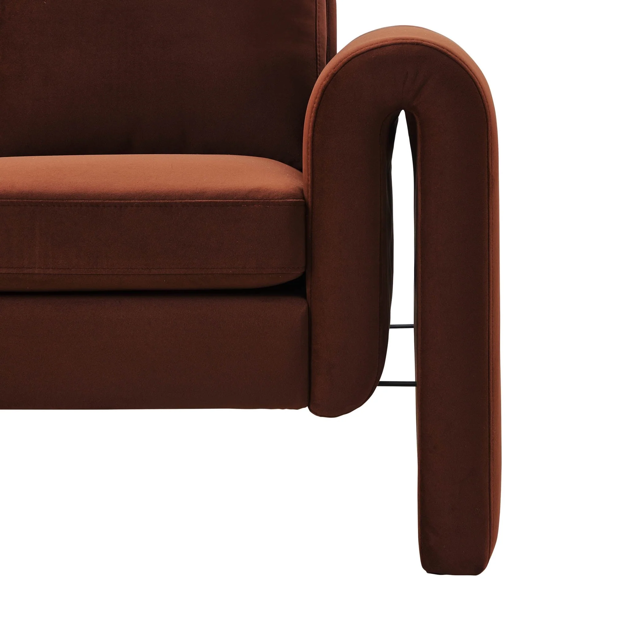 Marseille Armchair - Terracotta - Image 6