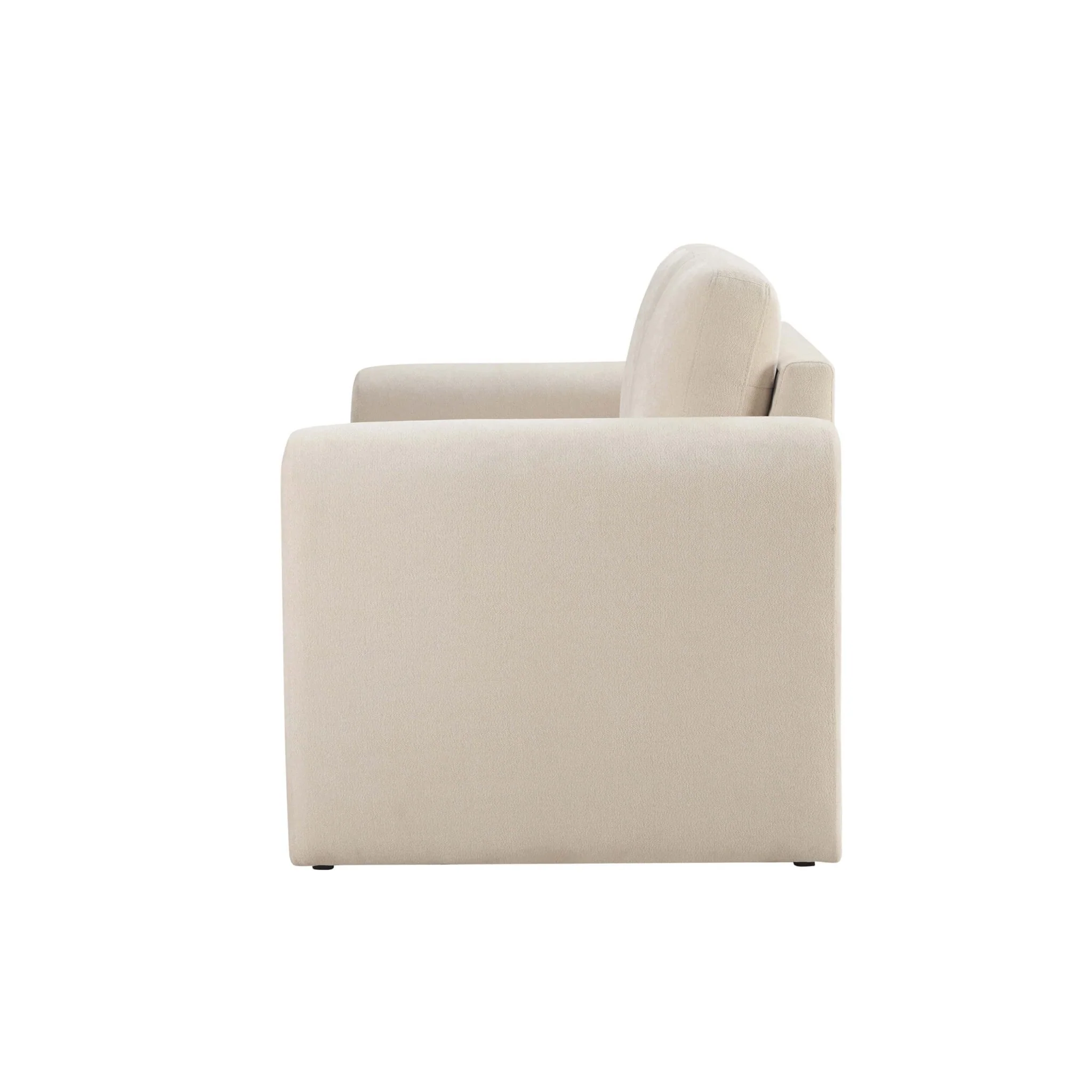 Marseille Compact 2 Seater Sofa - Chenille Ivory - Image 5