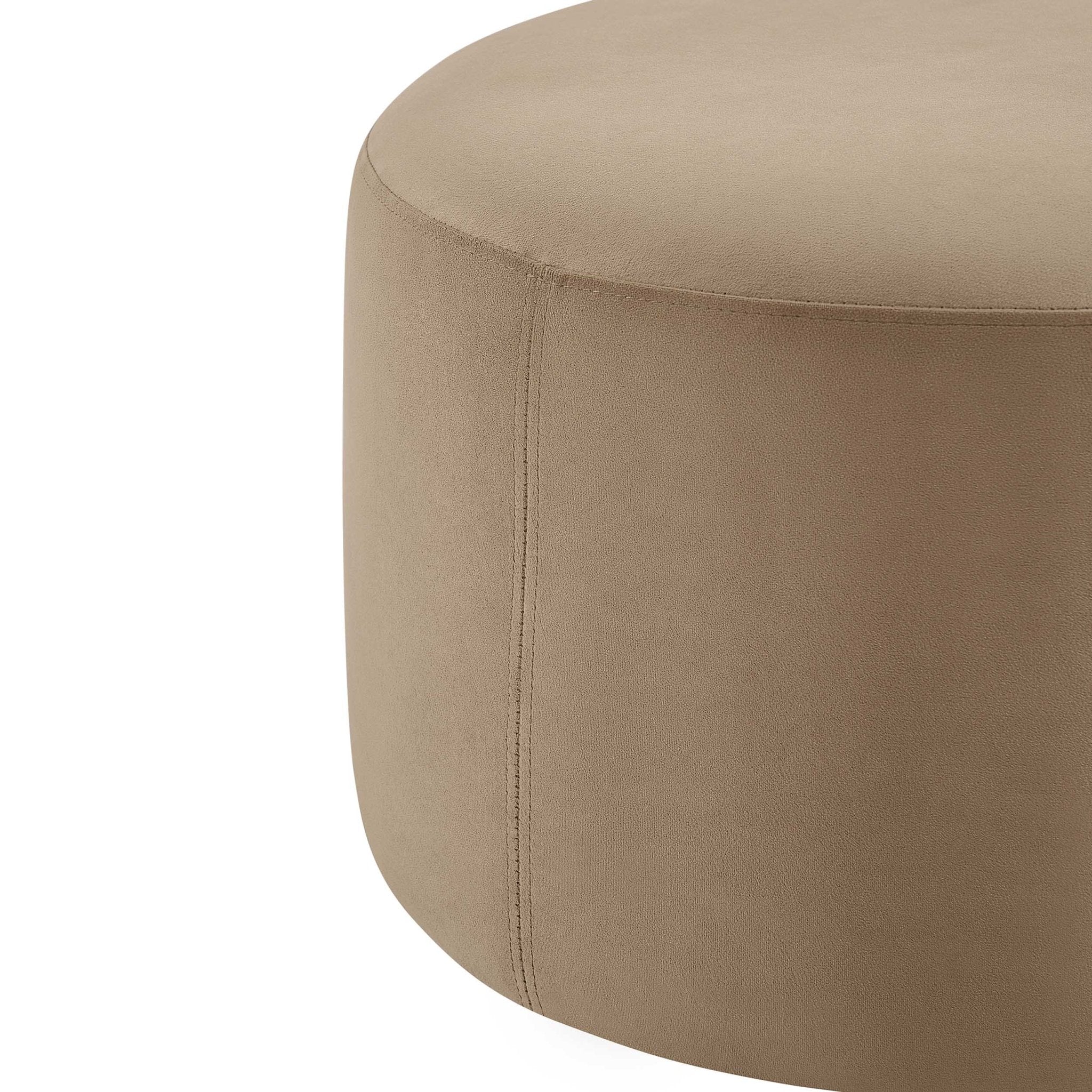 Marseille Pouffe - Latte - Image 3