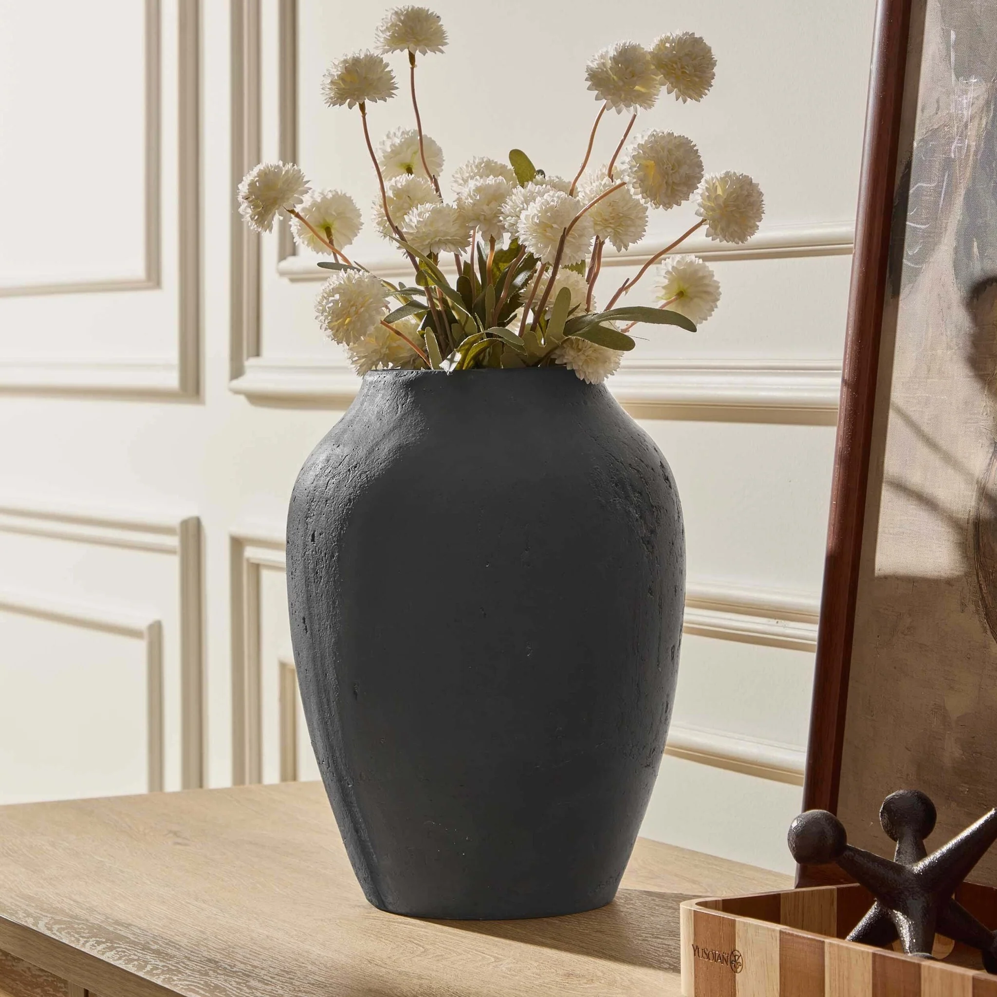 Martha Rustic Vase - Dark