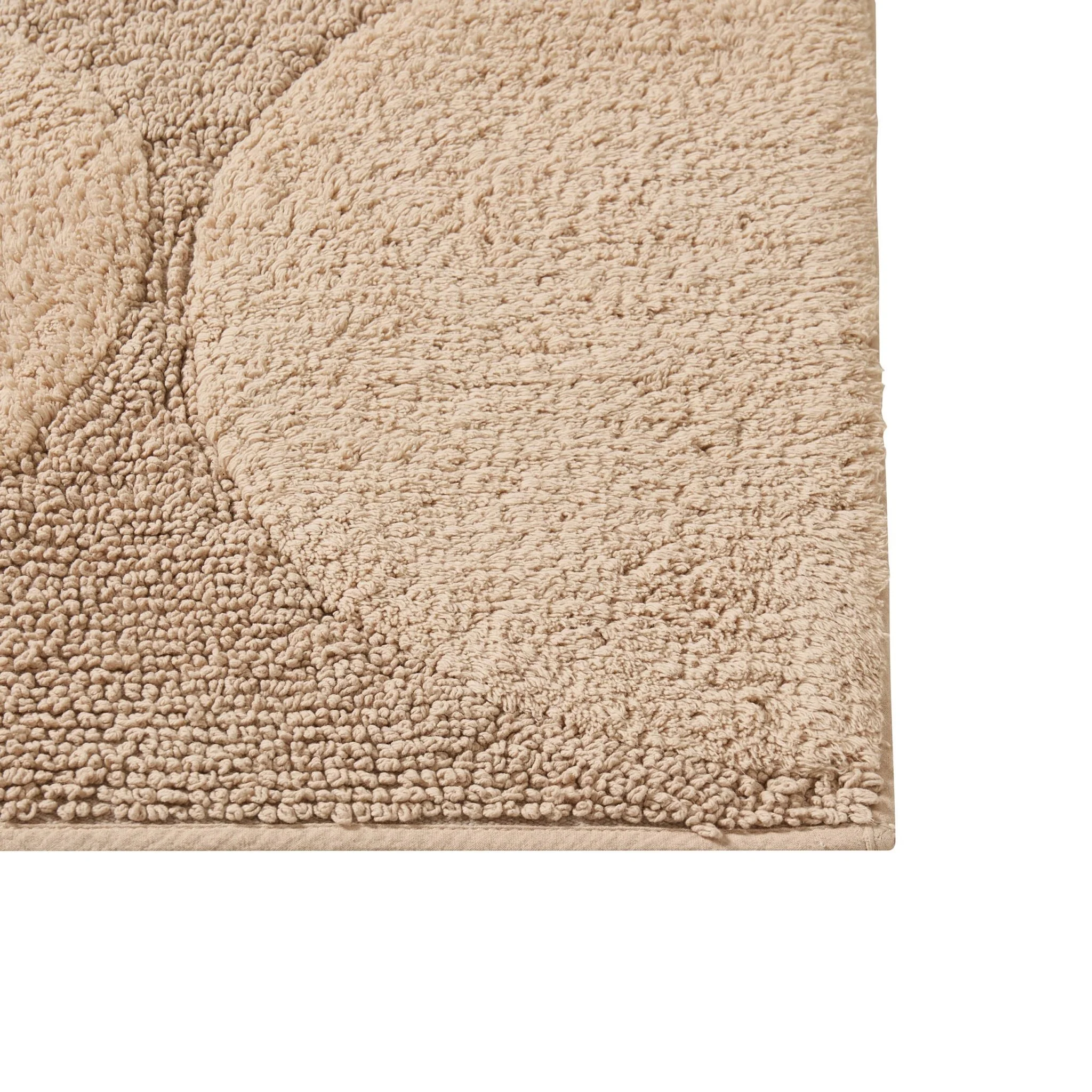Maui Geo Circle Bath Mat - Natural - Image 3