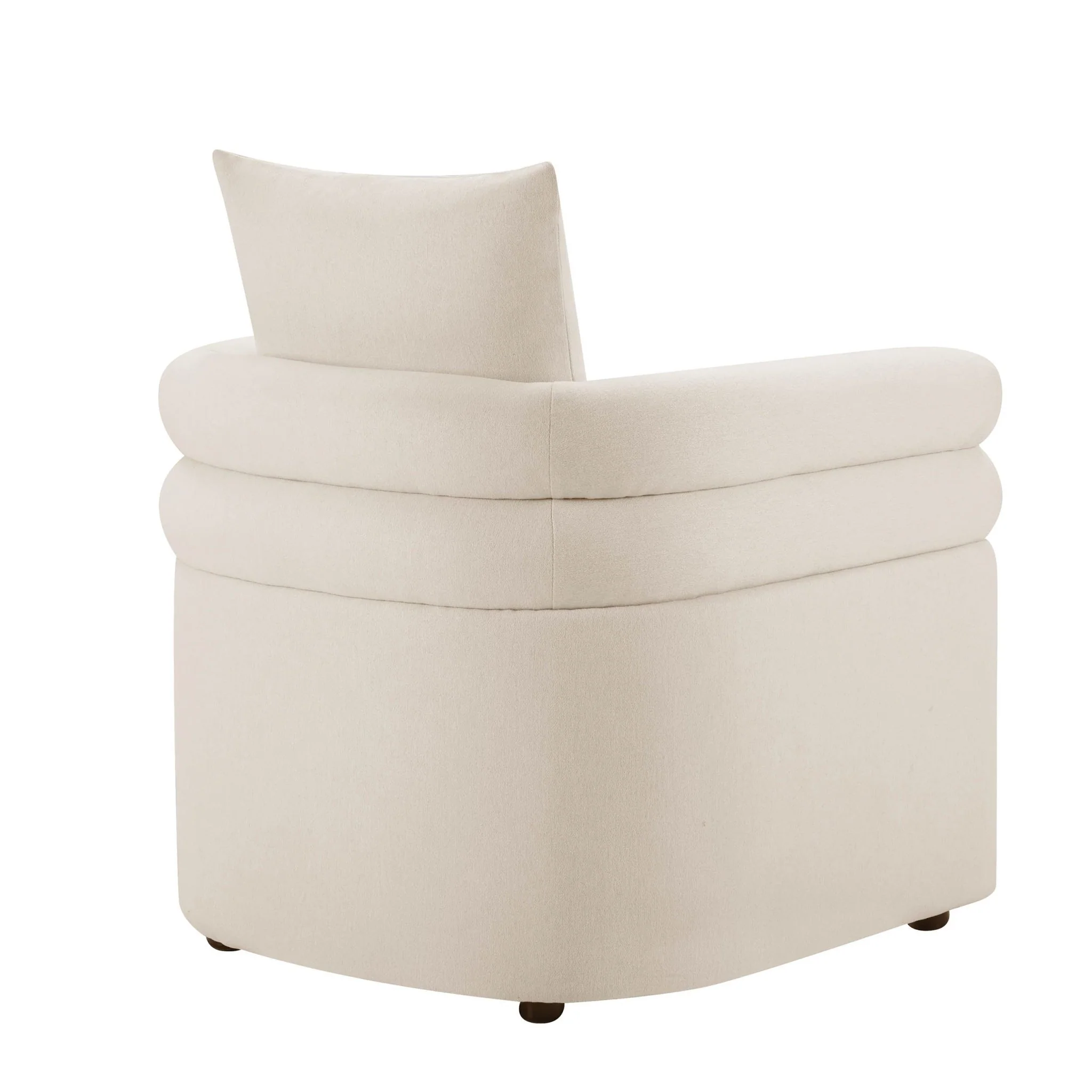 Maya Accent Chair - Cream Linen - Image 5