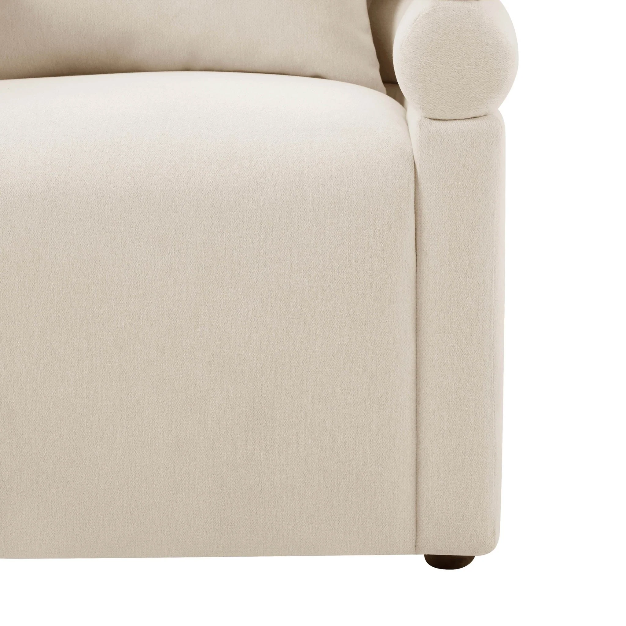 Maya Accent Chair - Cream Linen - Image 7