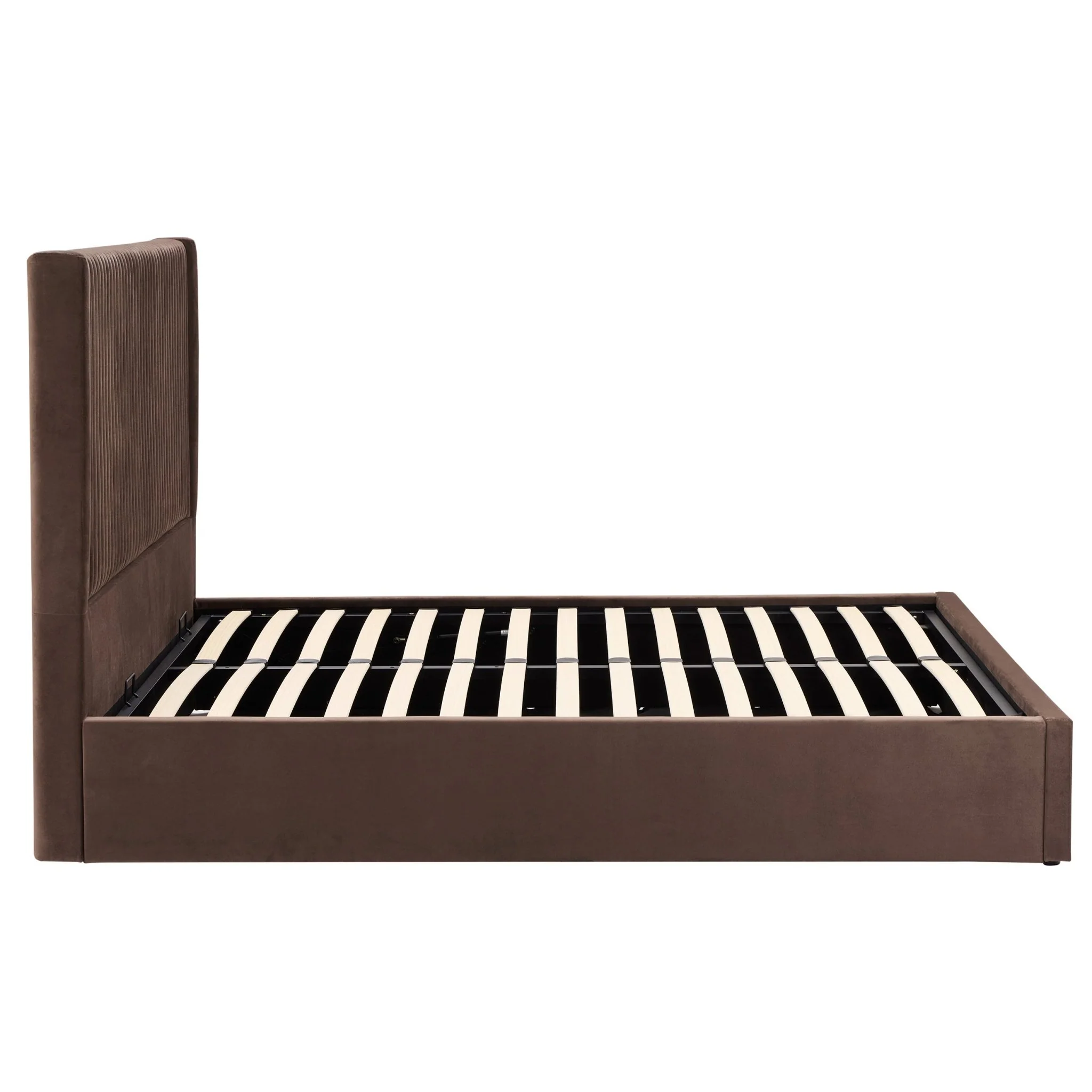 Melrose Ottoman Storage Bed - Cappuccino - Image 11