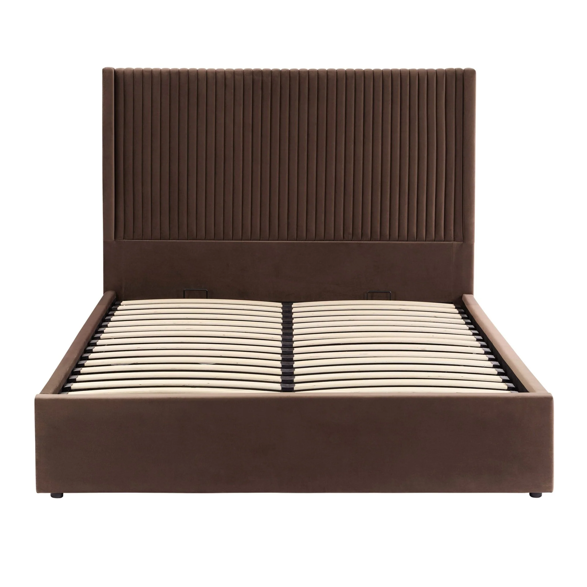 Melrose Ottoman Storage Bed - Cappuccino - Image 9