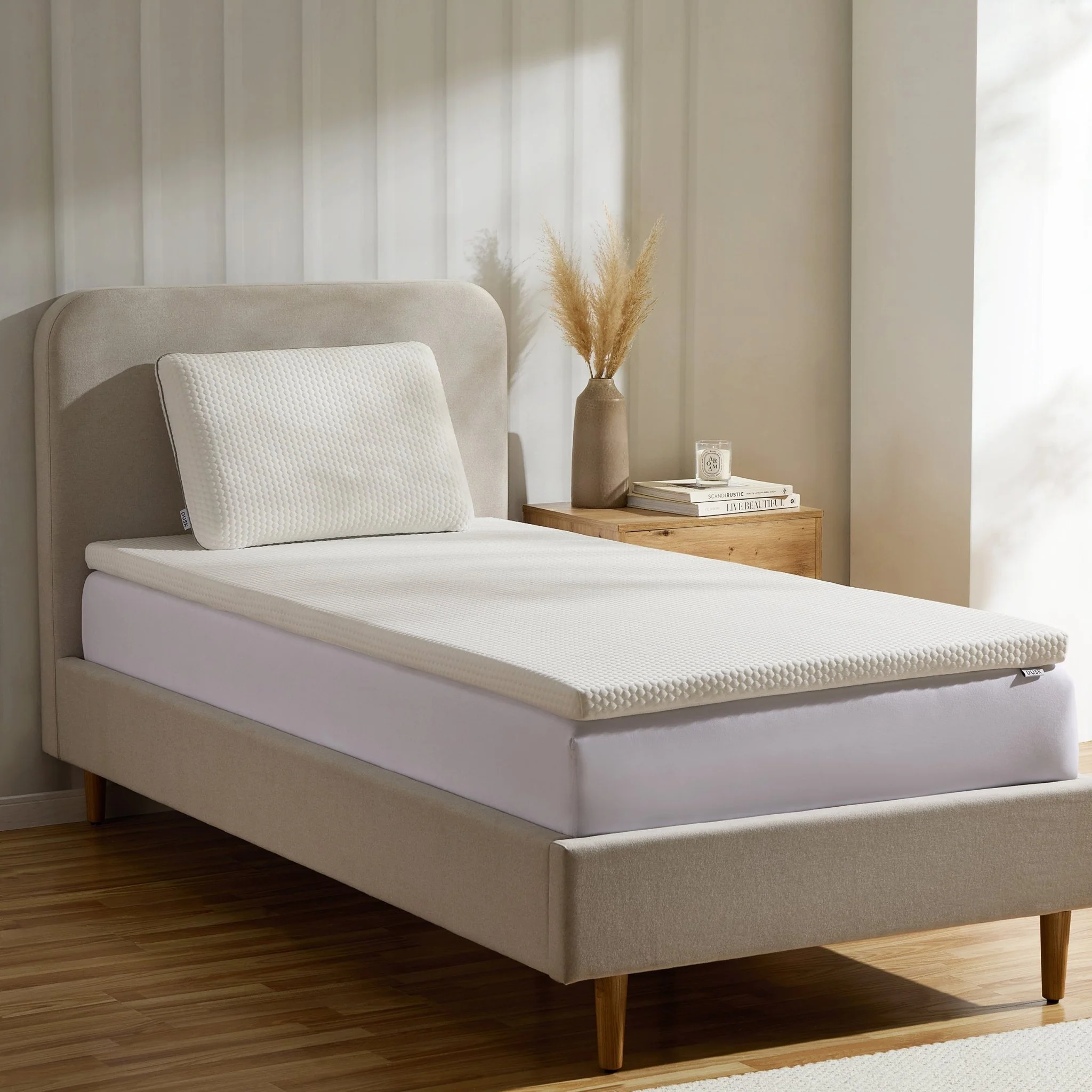 Memory Foam 5cm Mattress Topper - Image 2