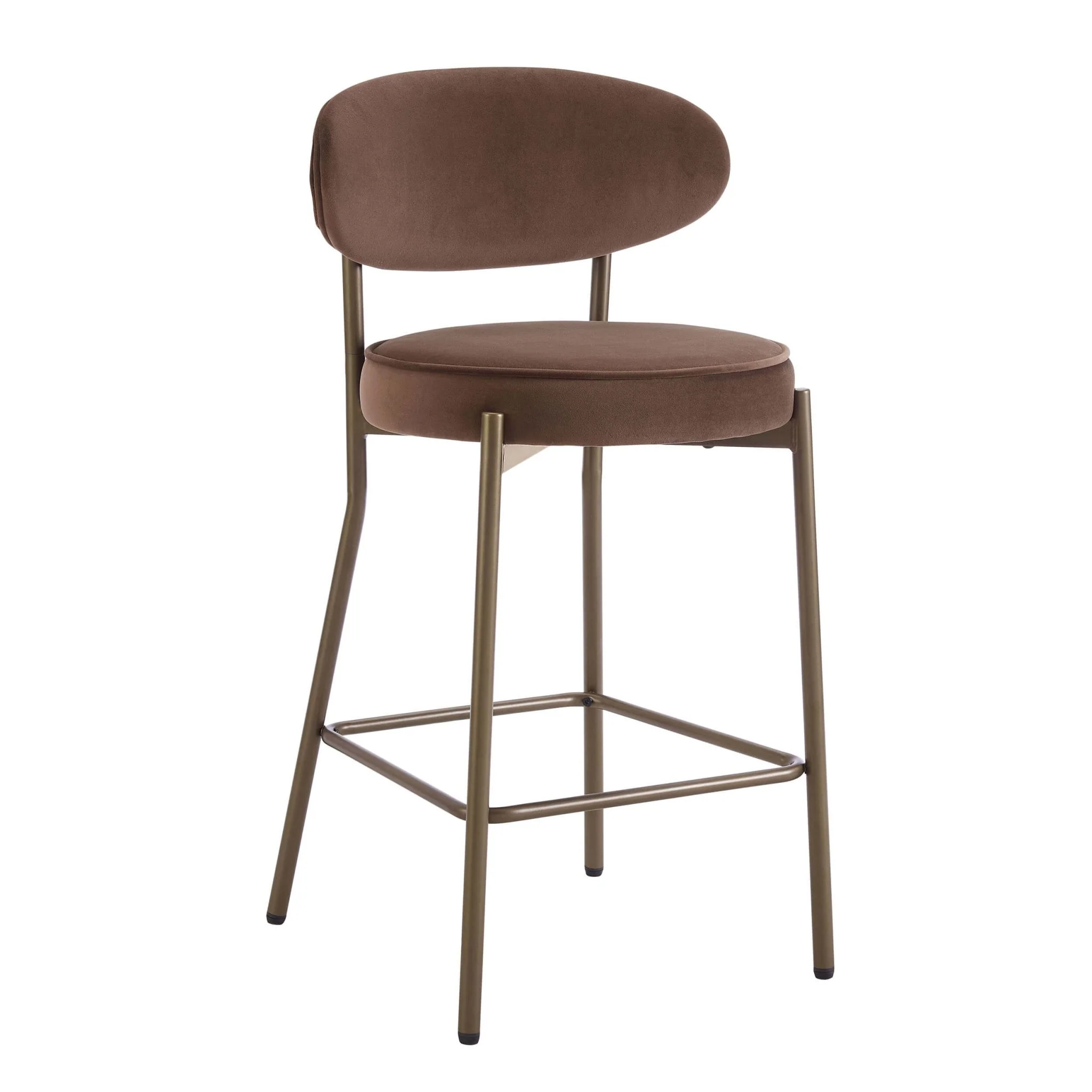 Mia Set of 2 Barstools - Cappuccino - Image 3