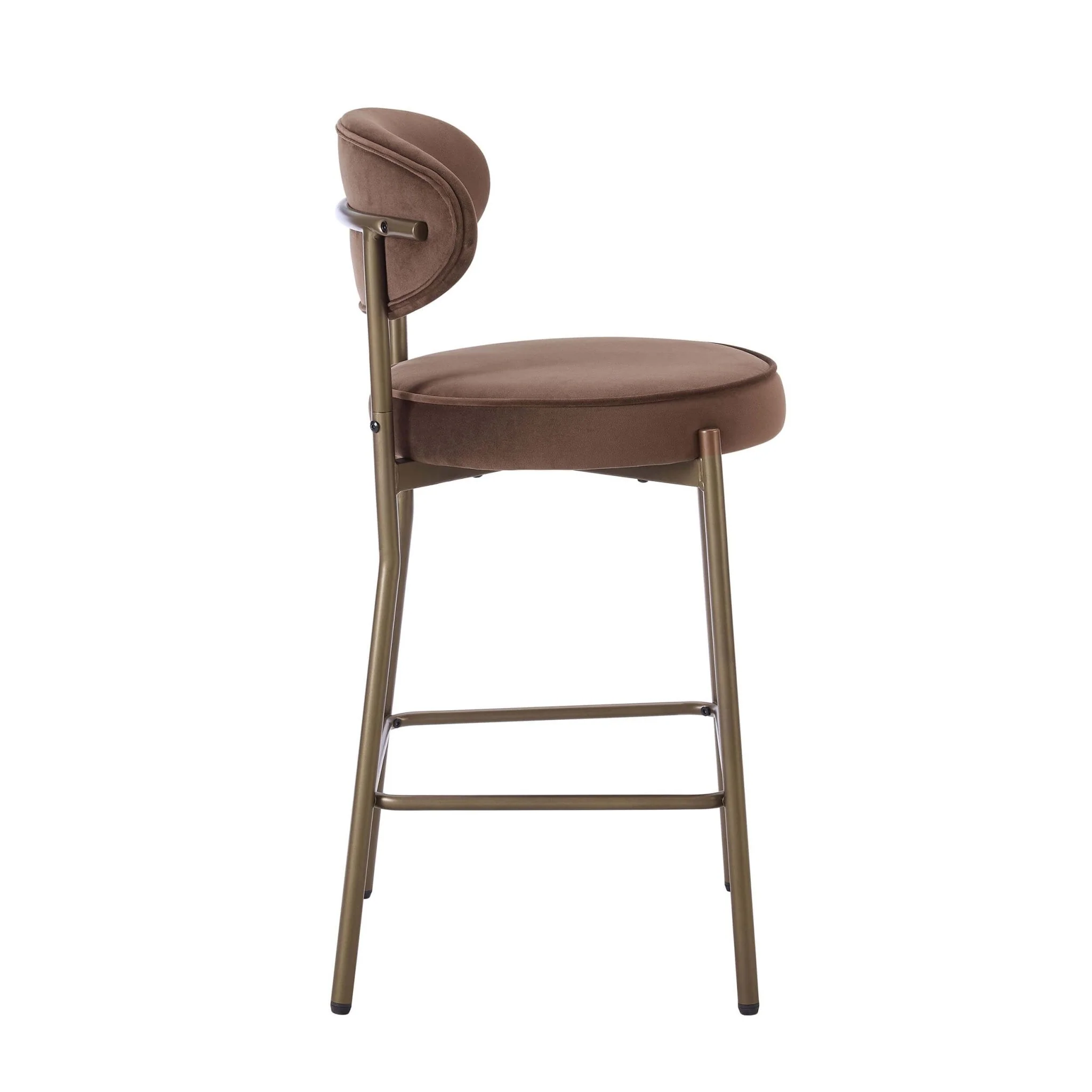 Mia Set of 2 Barstools - Cappuccino - Image 4