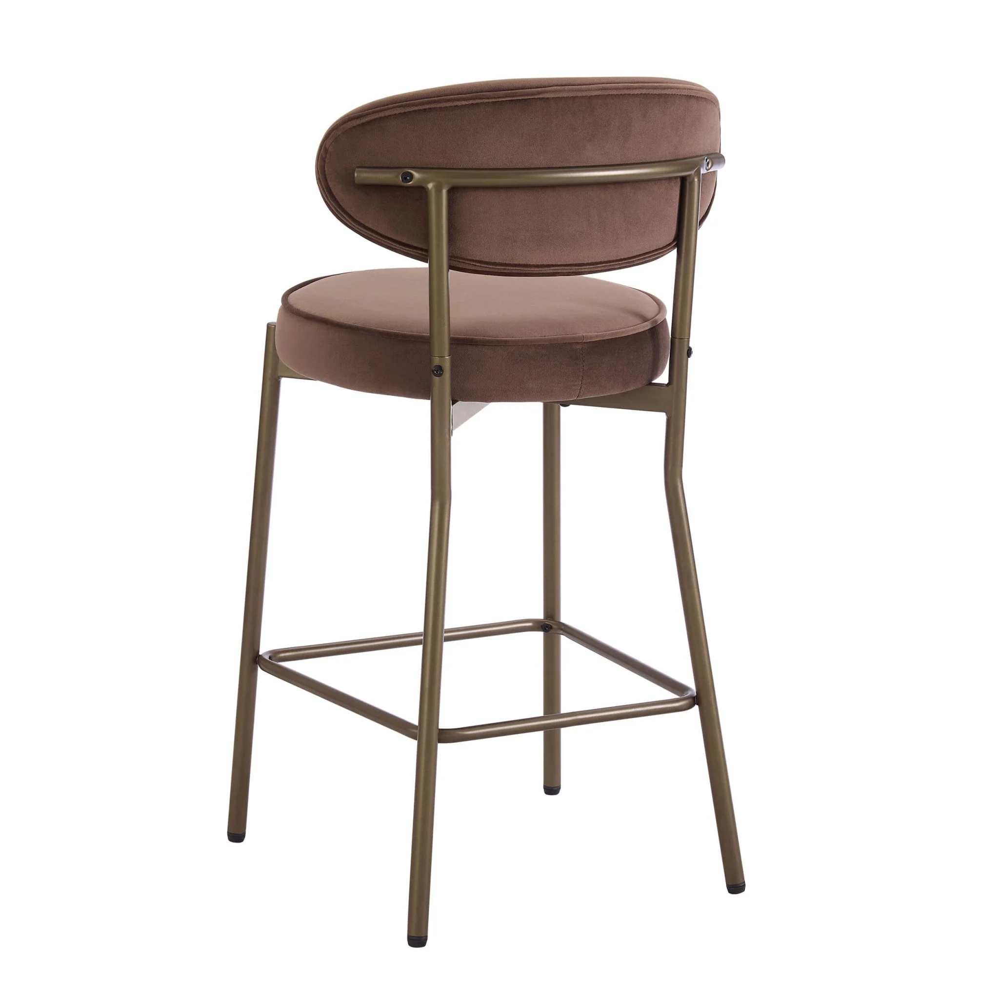 Mia Set of 2 Barstools - Cappuccino - Image 5