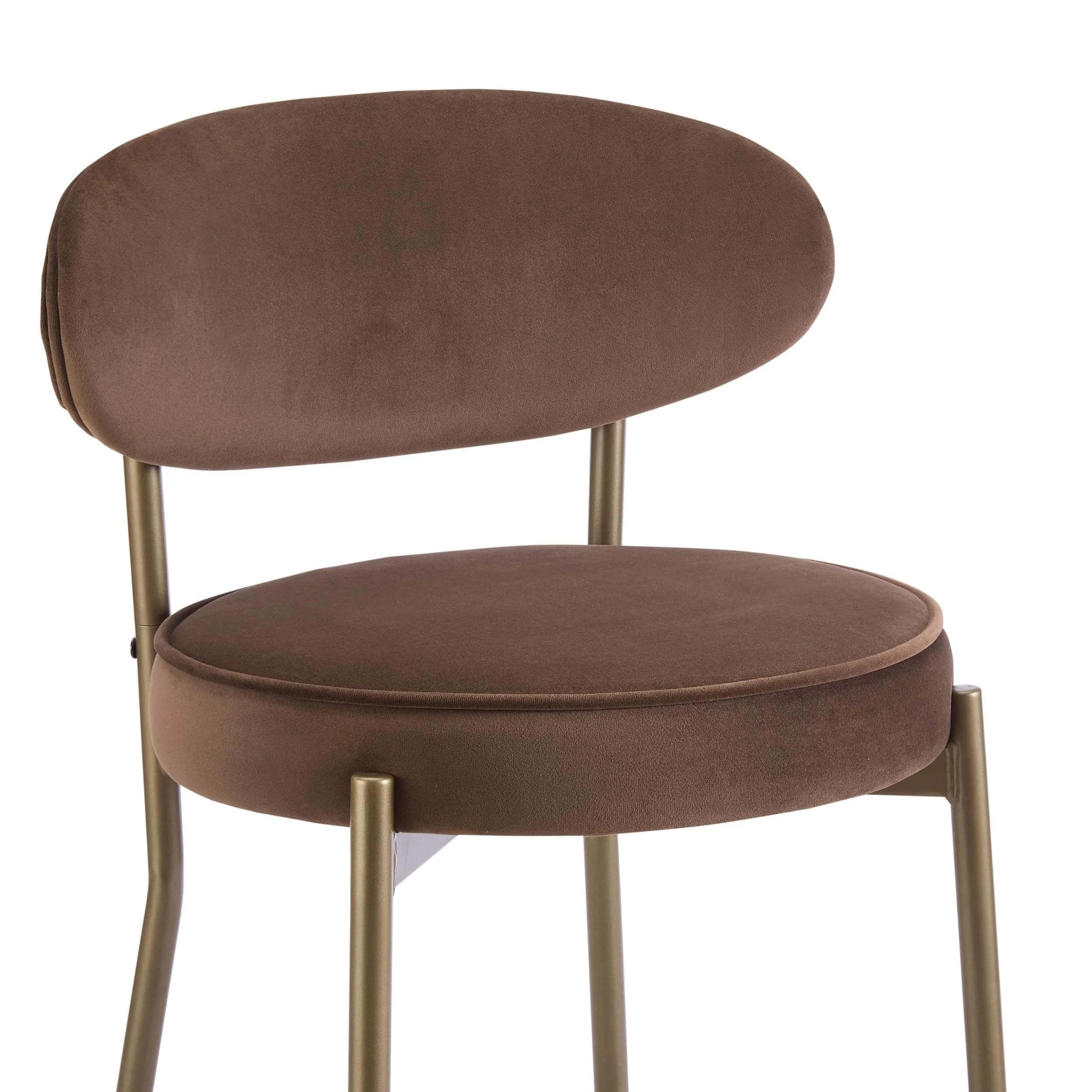 Mia Set of 2 Barstools - Cappuccino - Image 6