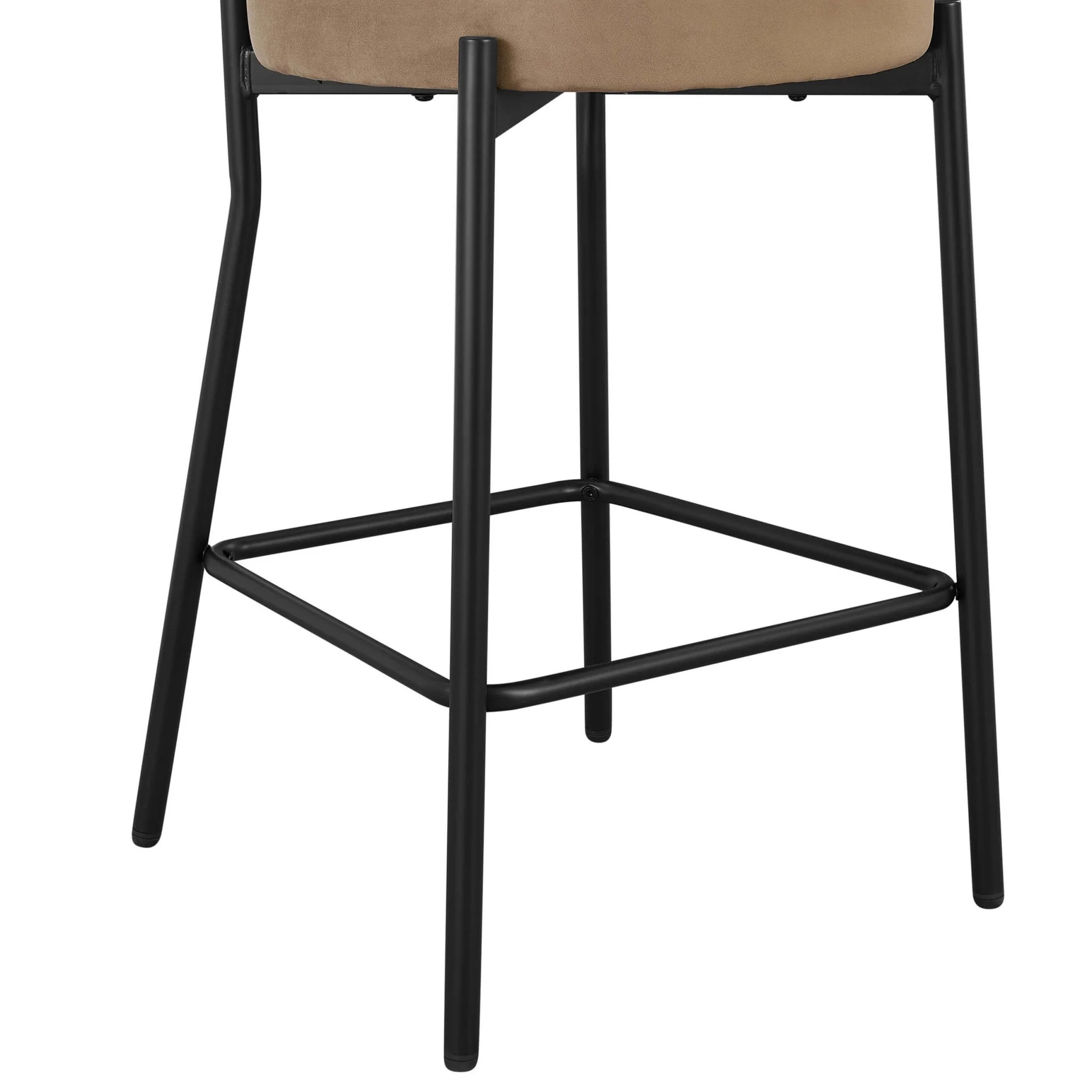 Mia Set of 2 Barstools - Latte - Image 7