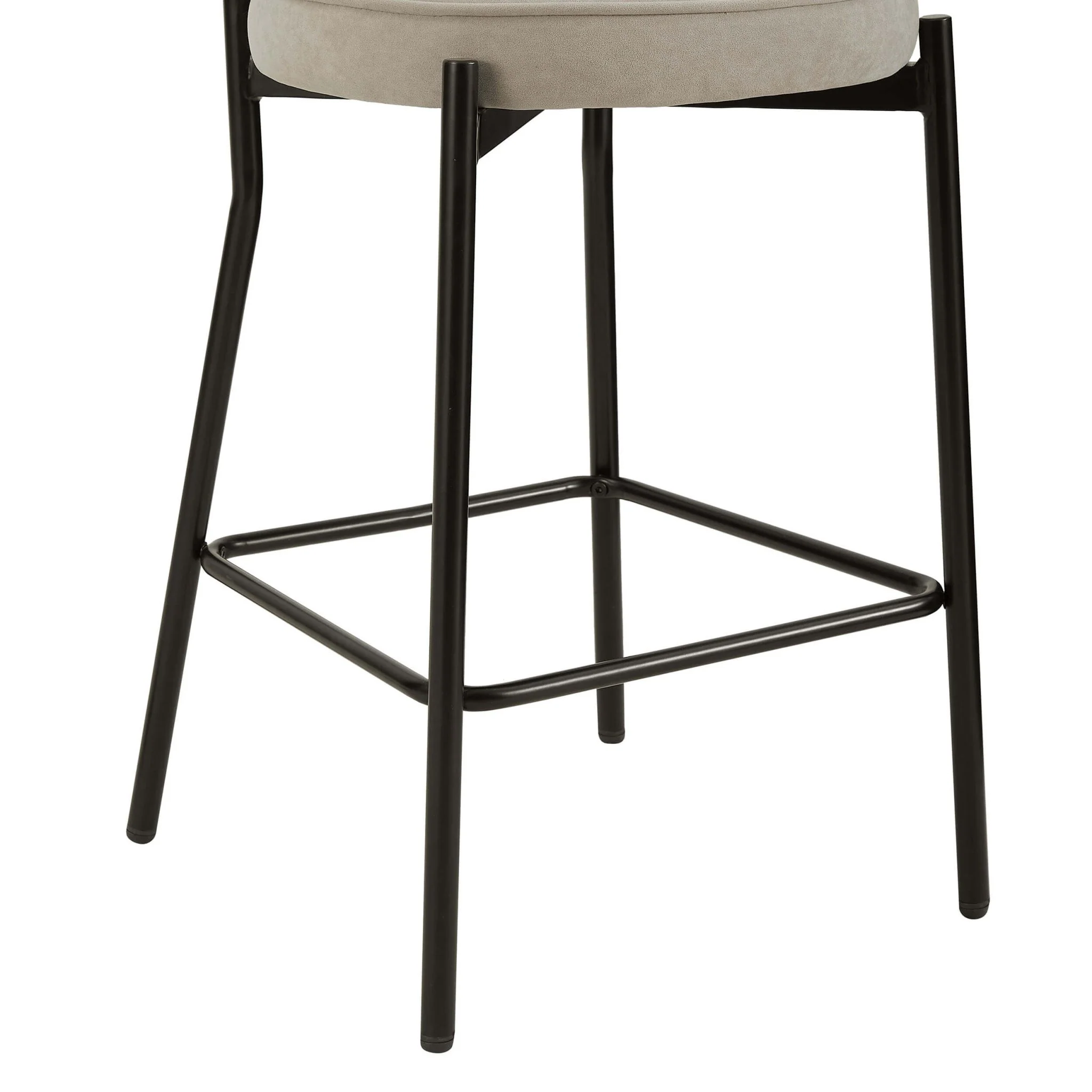 Mia Set of 2 Barstools - Stone - Image 6