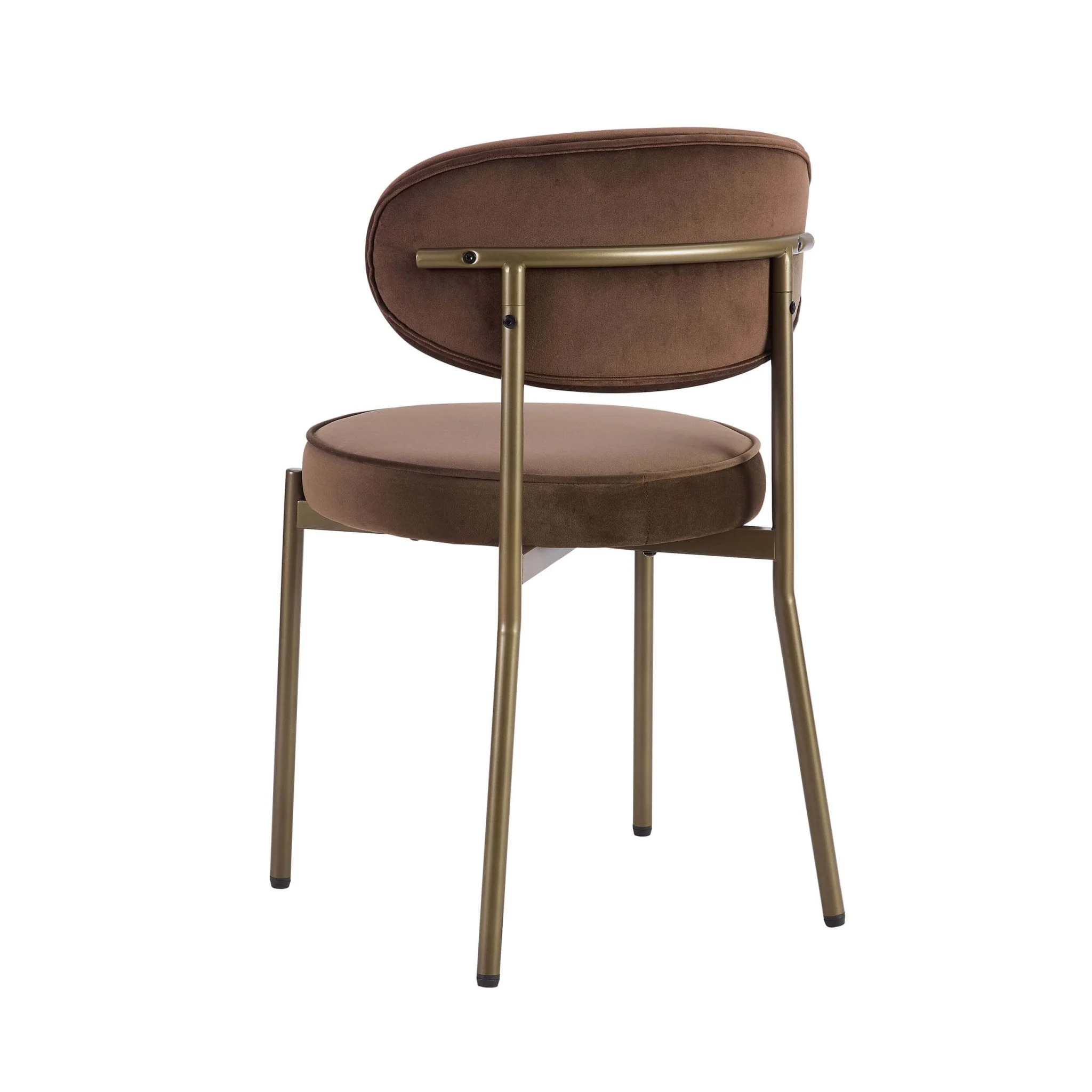 Mia Set of 2 Dining Chairs - Cappuccino - Image 6
