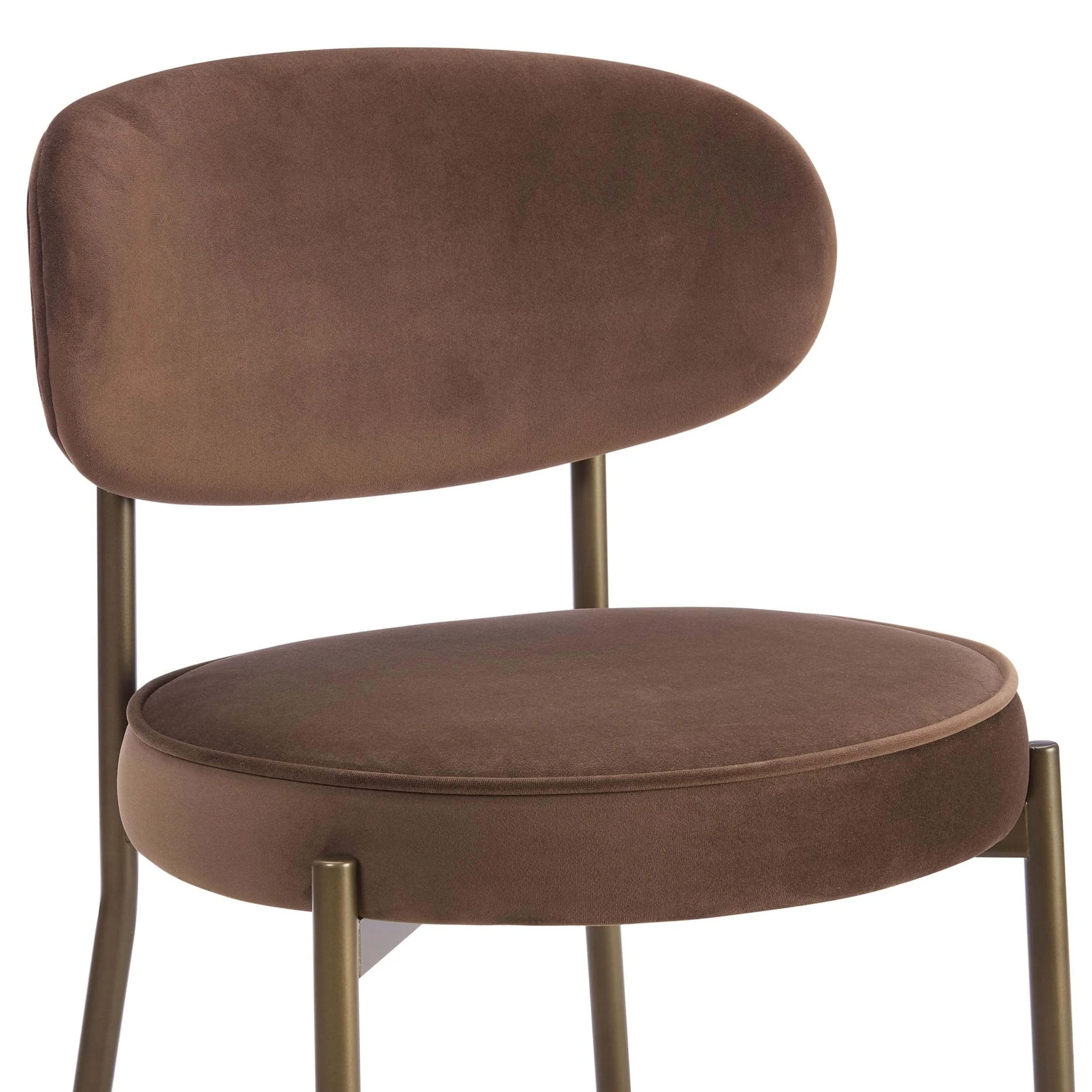 Mia Set of 2 Dining Chairs - Cappuccino - Image 7
