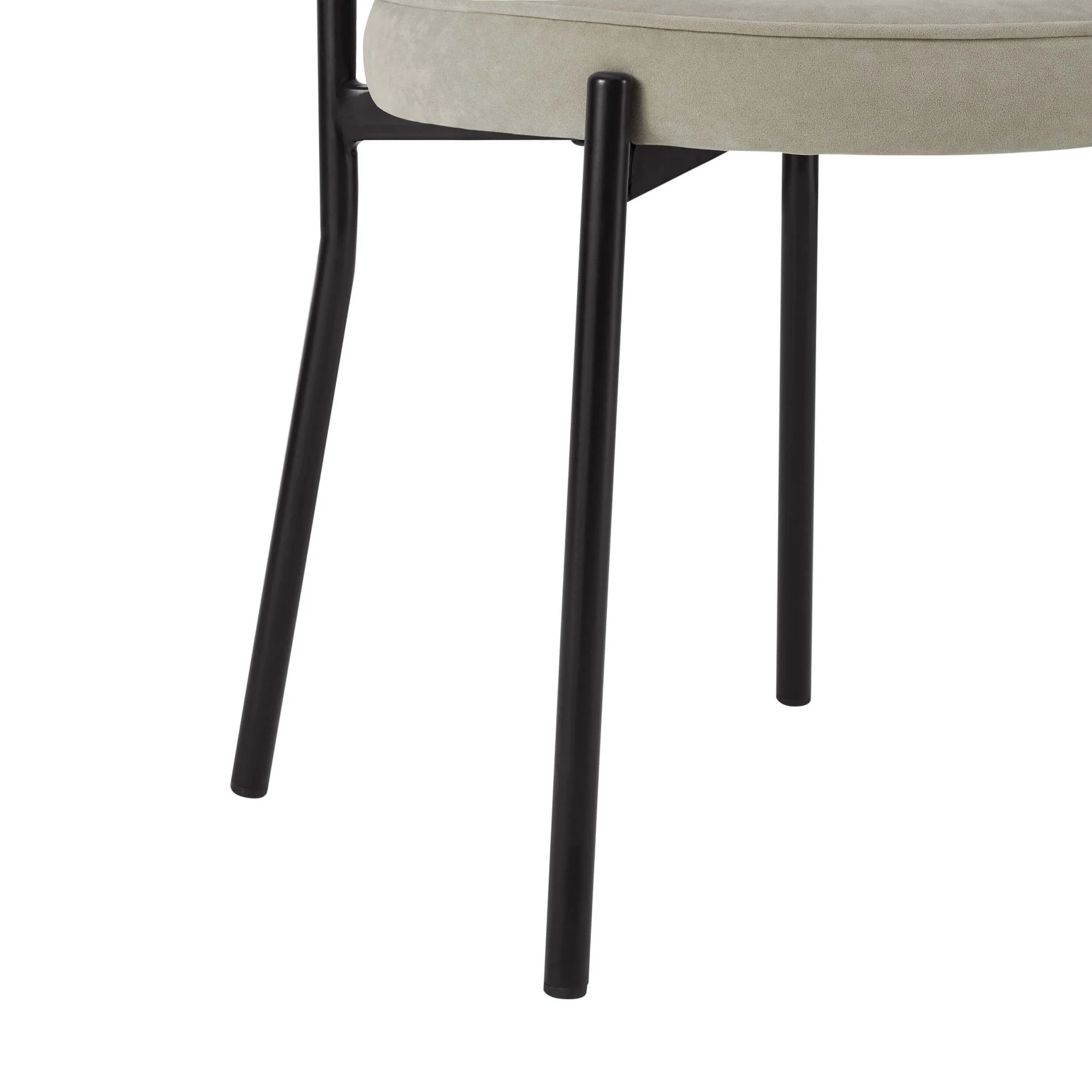 Mia Set of 2 Dining Chairs - Stone - Image 4
