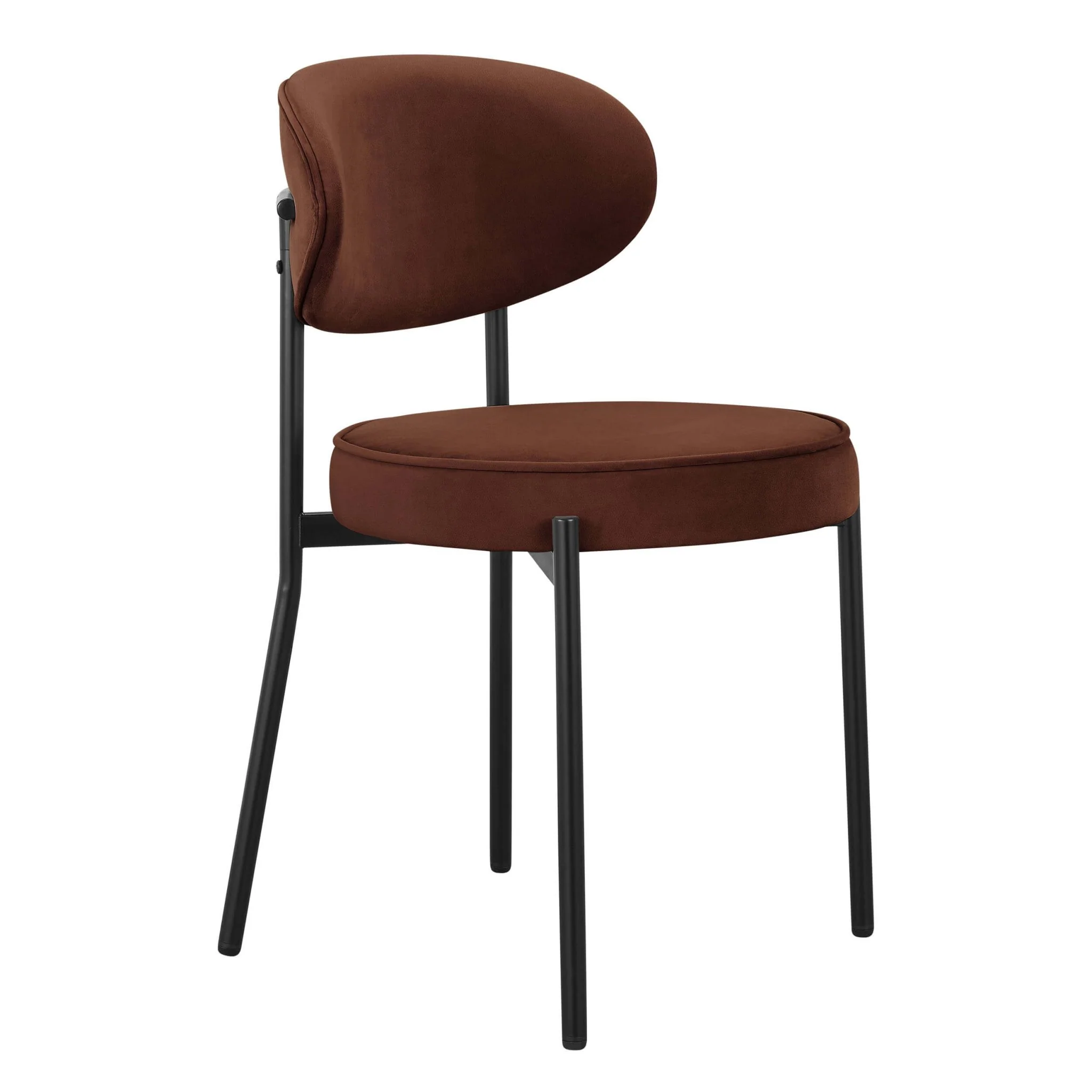 Mia Set of 2 Dining Chairs - Terracotta - Image 7