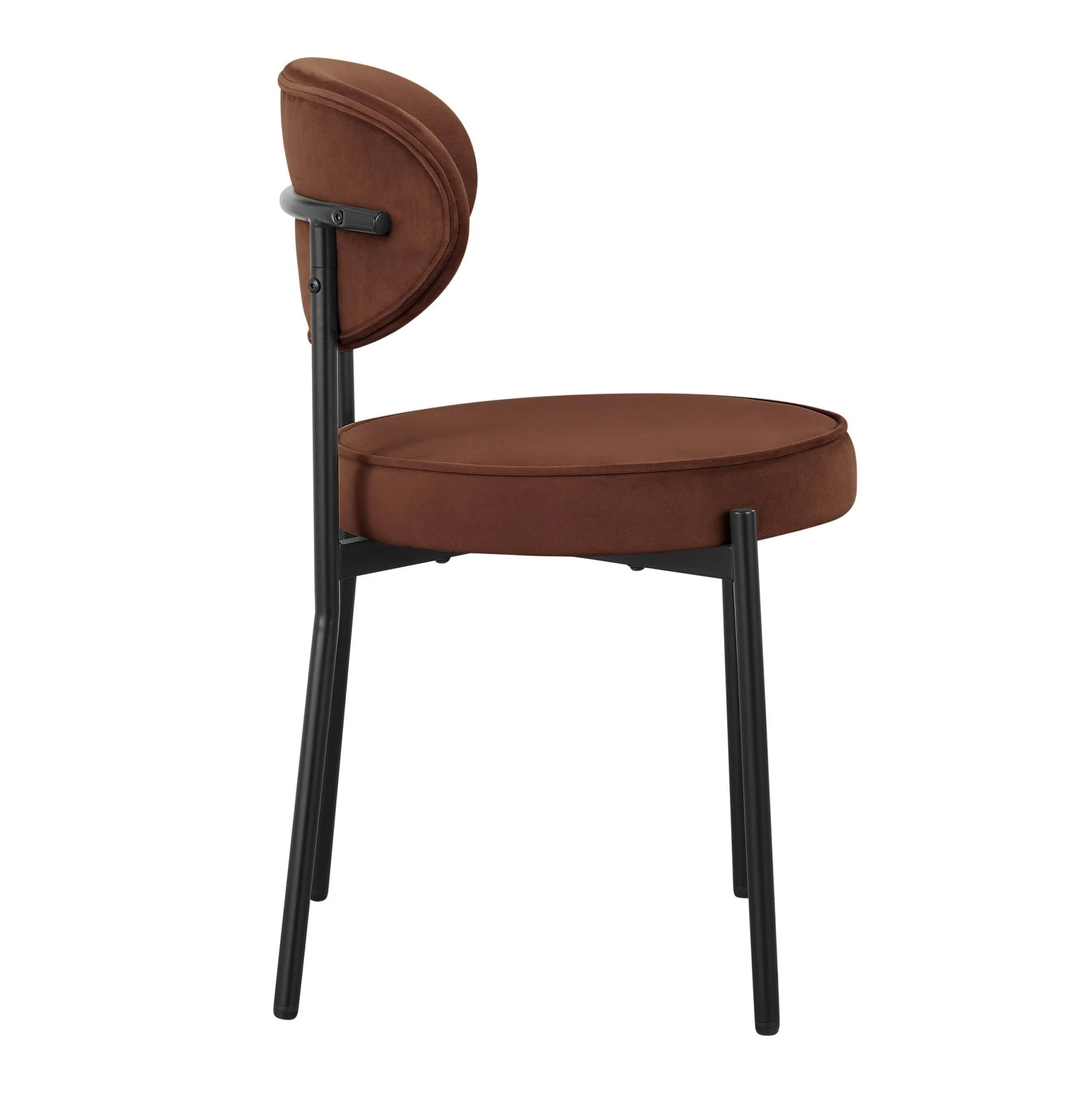 Mia Set of 2 Dining Chairs - Terracotta - Image 8