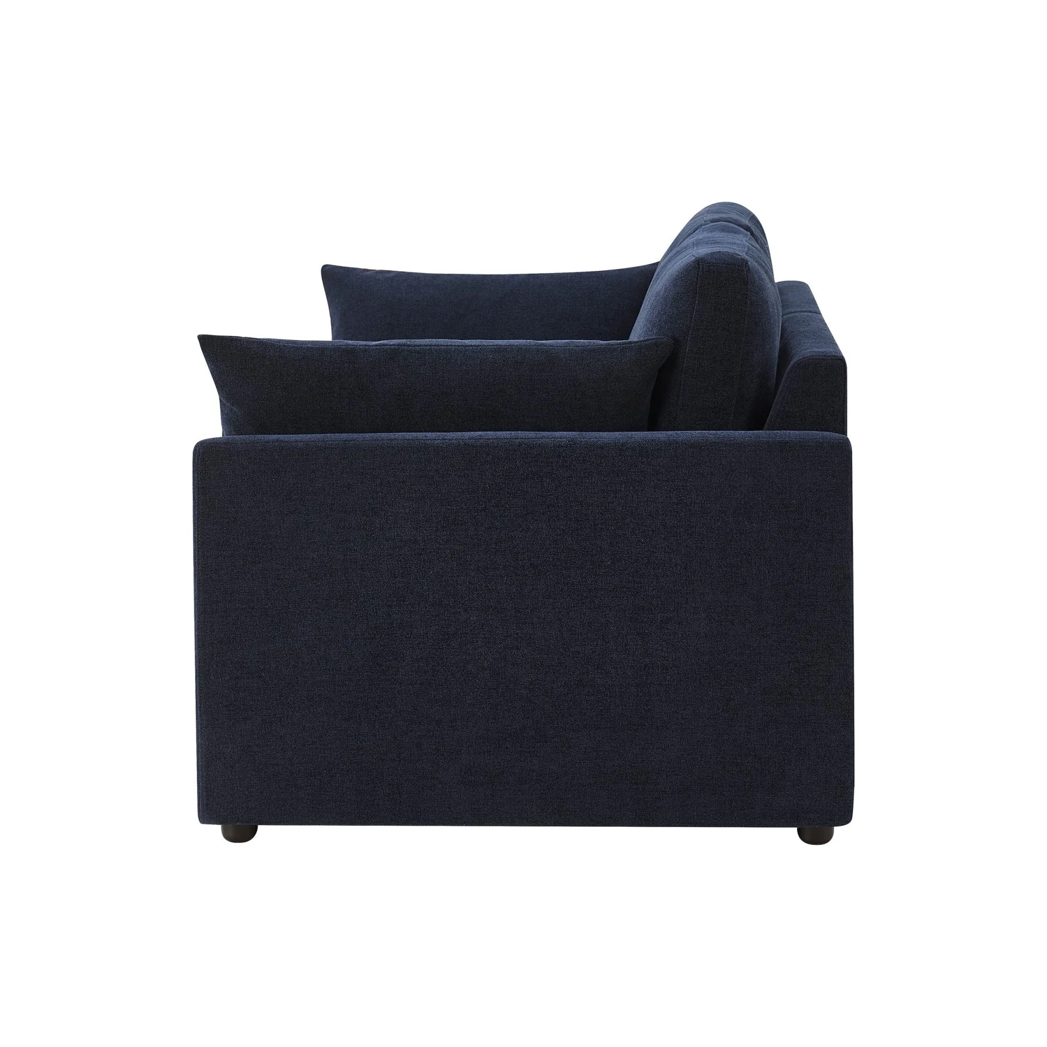 Miami 2 Seater Sofa - Chenille Navy - Image 5