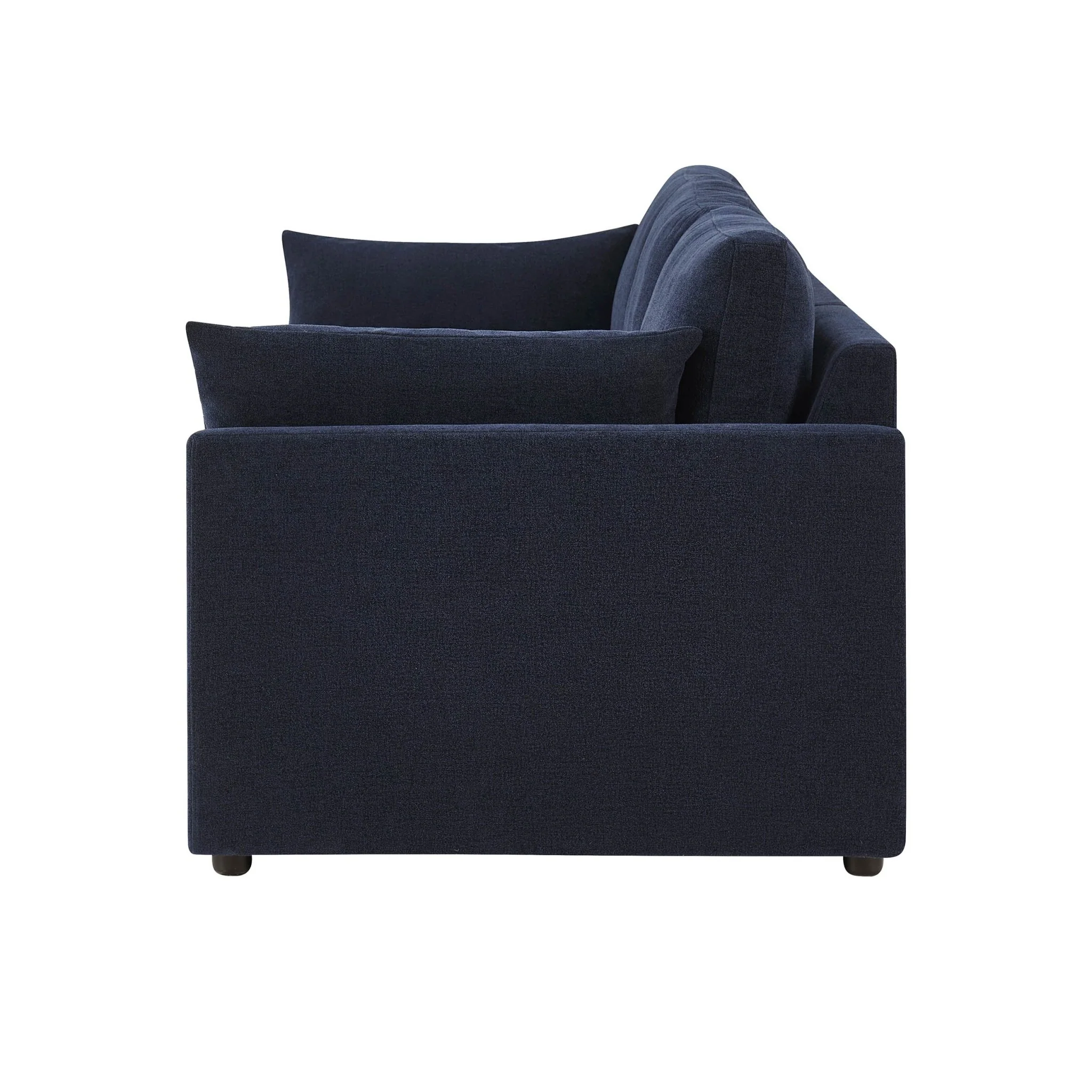 Miami 3 Seater Sofa - Chenille Navy - Image 6