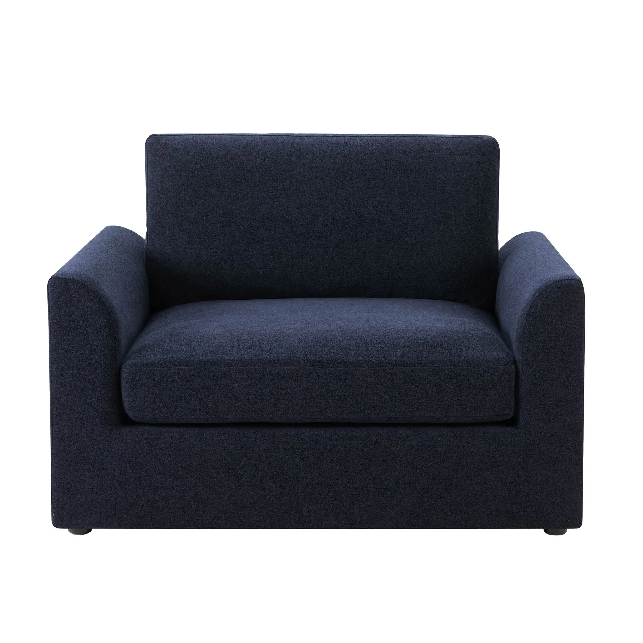 Miami Loveseat - Chenille Navy - Image 3