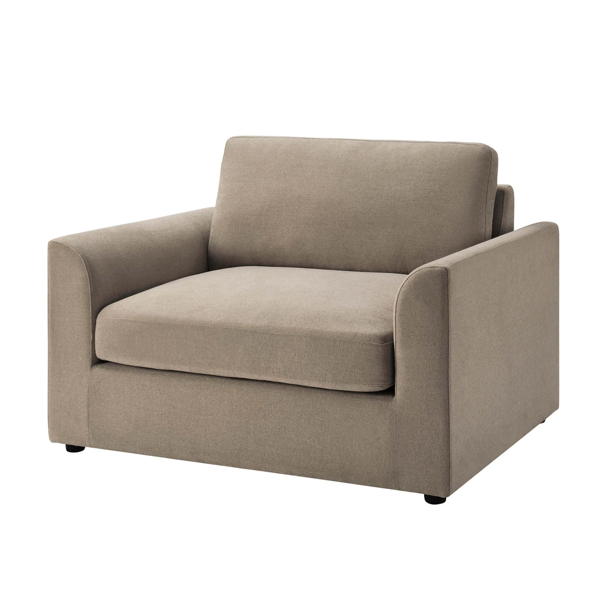 Miami Loveseat - Chenille Oatmeal - Image 3