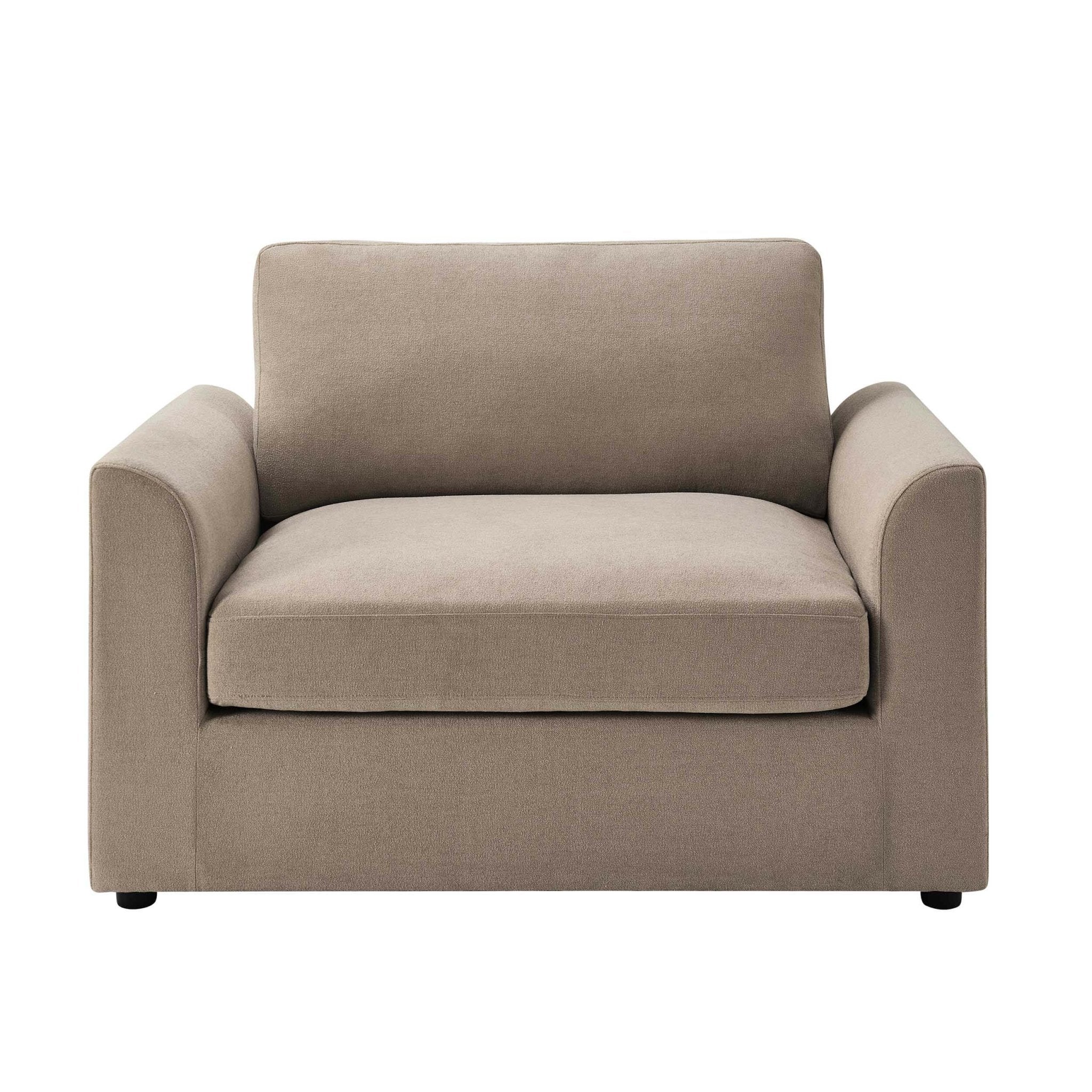 Miami Loveseat - Chenille Oatmeal - Image 4