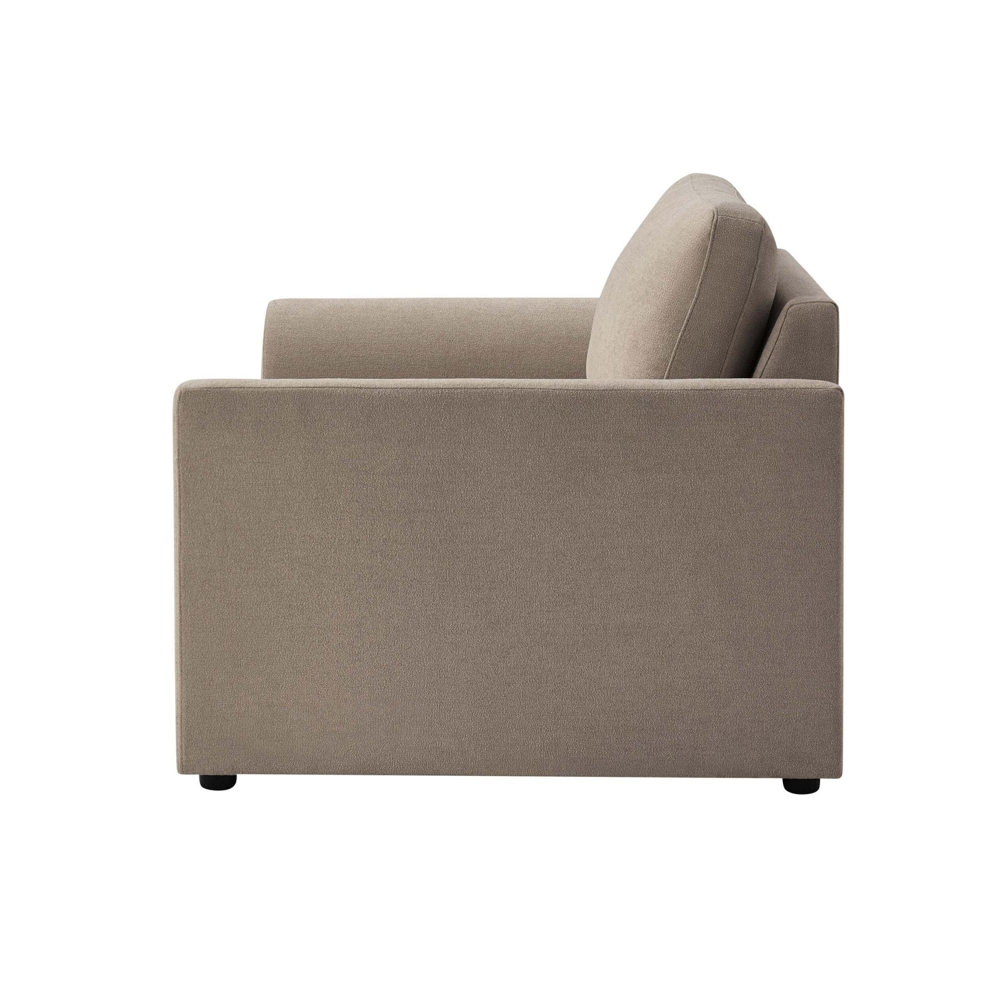 Miami Loveseat - Chenille Oatmeal - Image 5