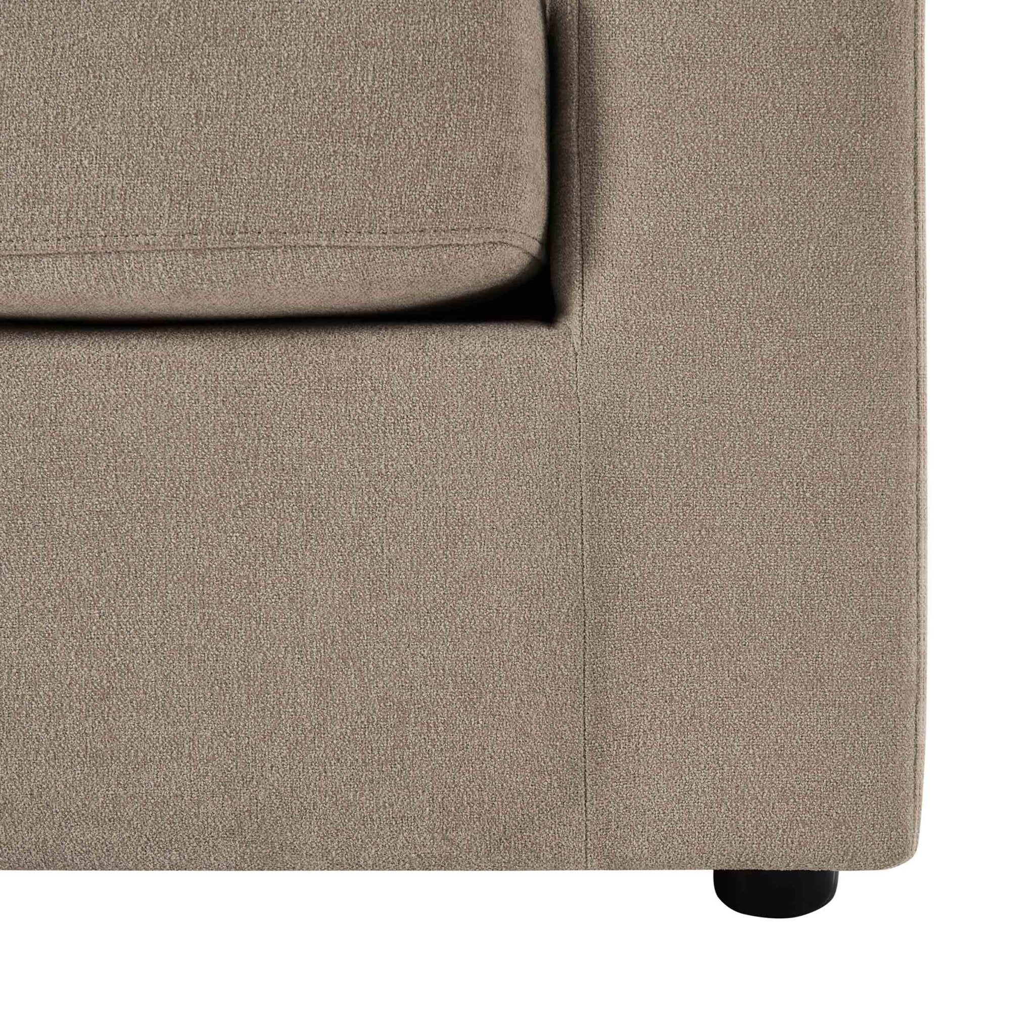 Miami Loveseat - Chenille Oatmeal - Image 7