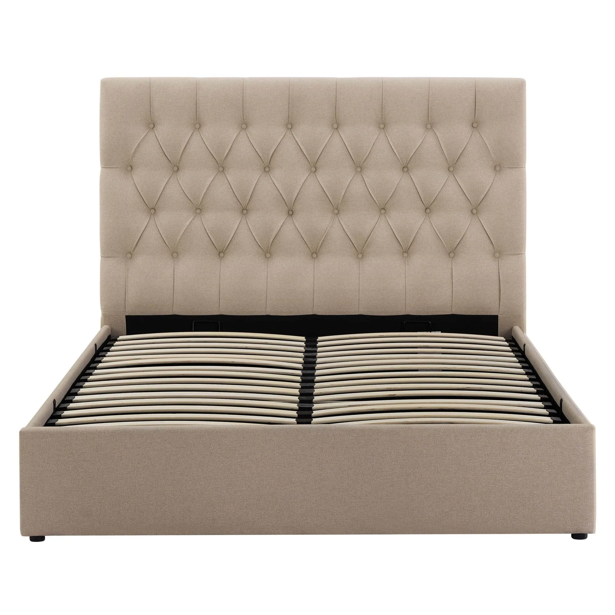 Middleton Ottoman Storage Bed - Oatmeal - Image 9
