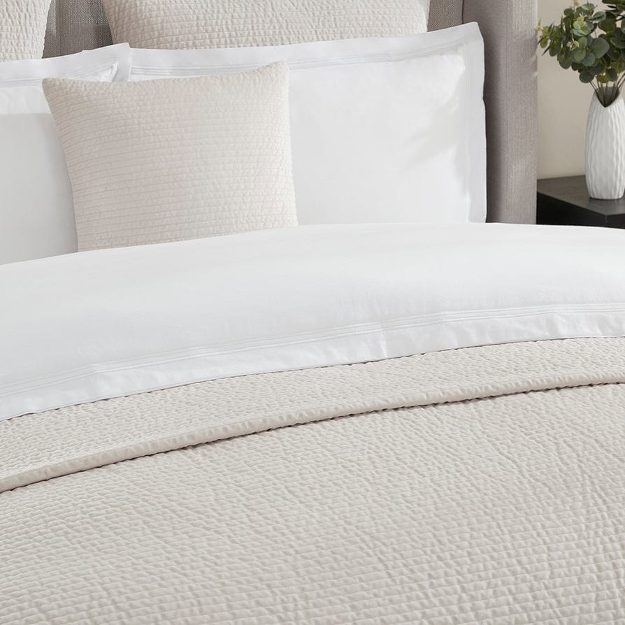 Milan Velvet Bedspread 2.5 X 2.6m - Champagne - Image 4