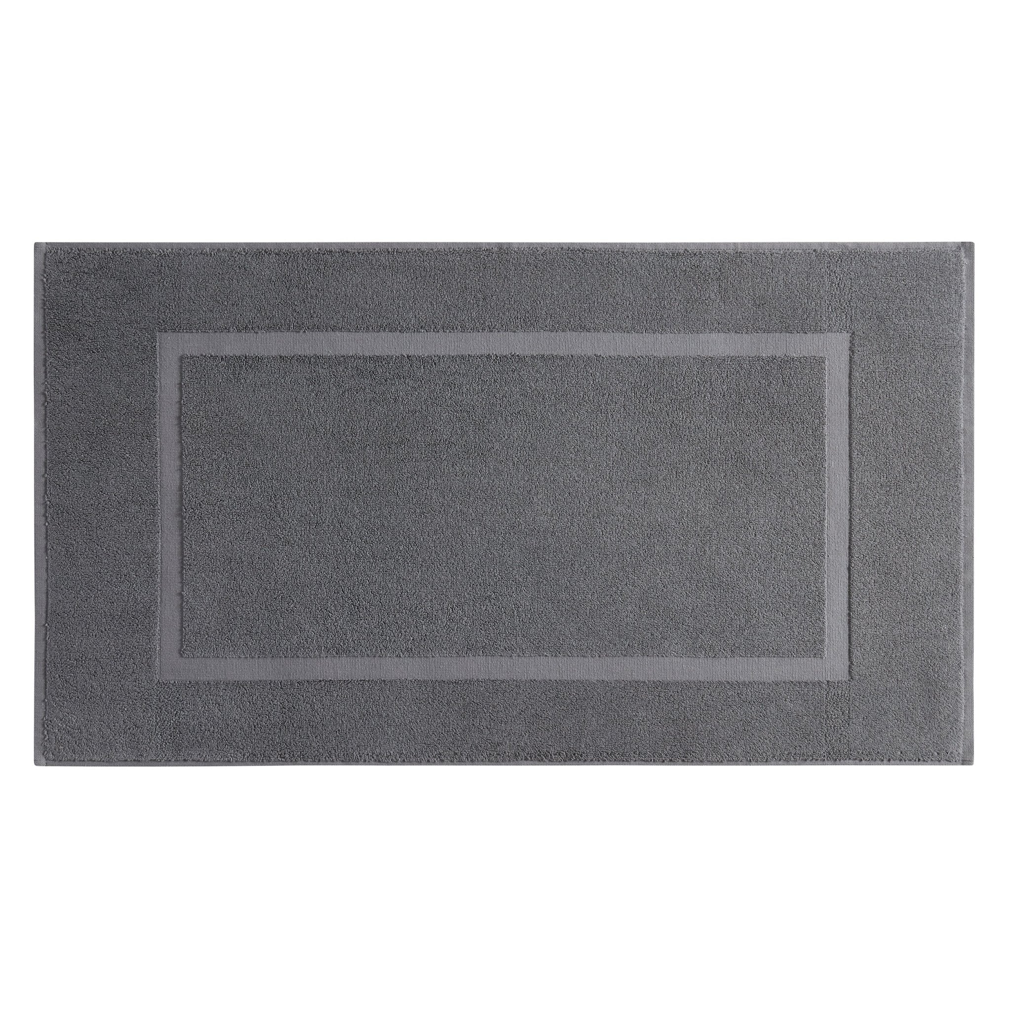 Milos Plain Picture Frame Bath Mat - Slate - Image 4