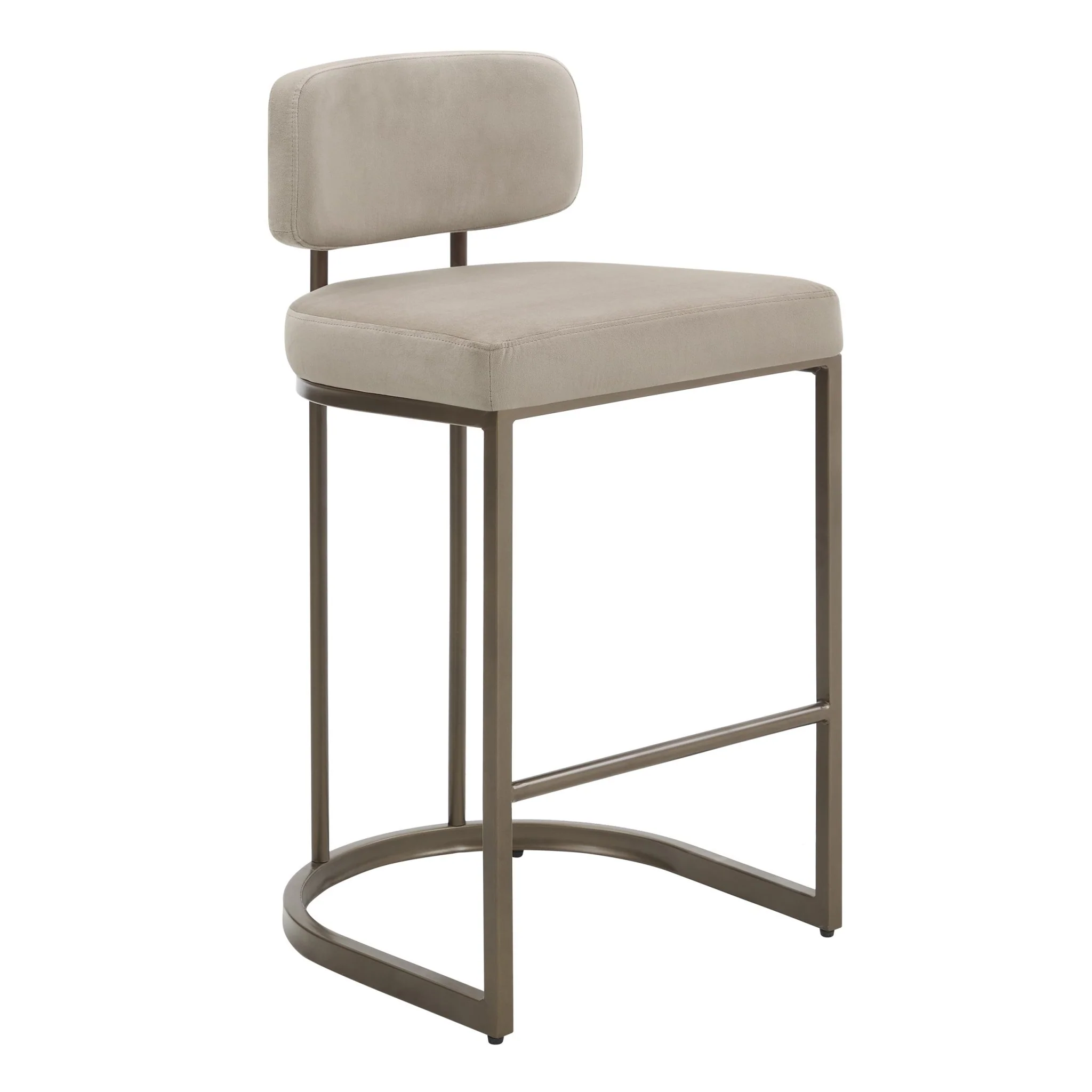Mollie Set of 2 Barstools - Ecru - Image 4