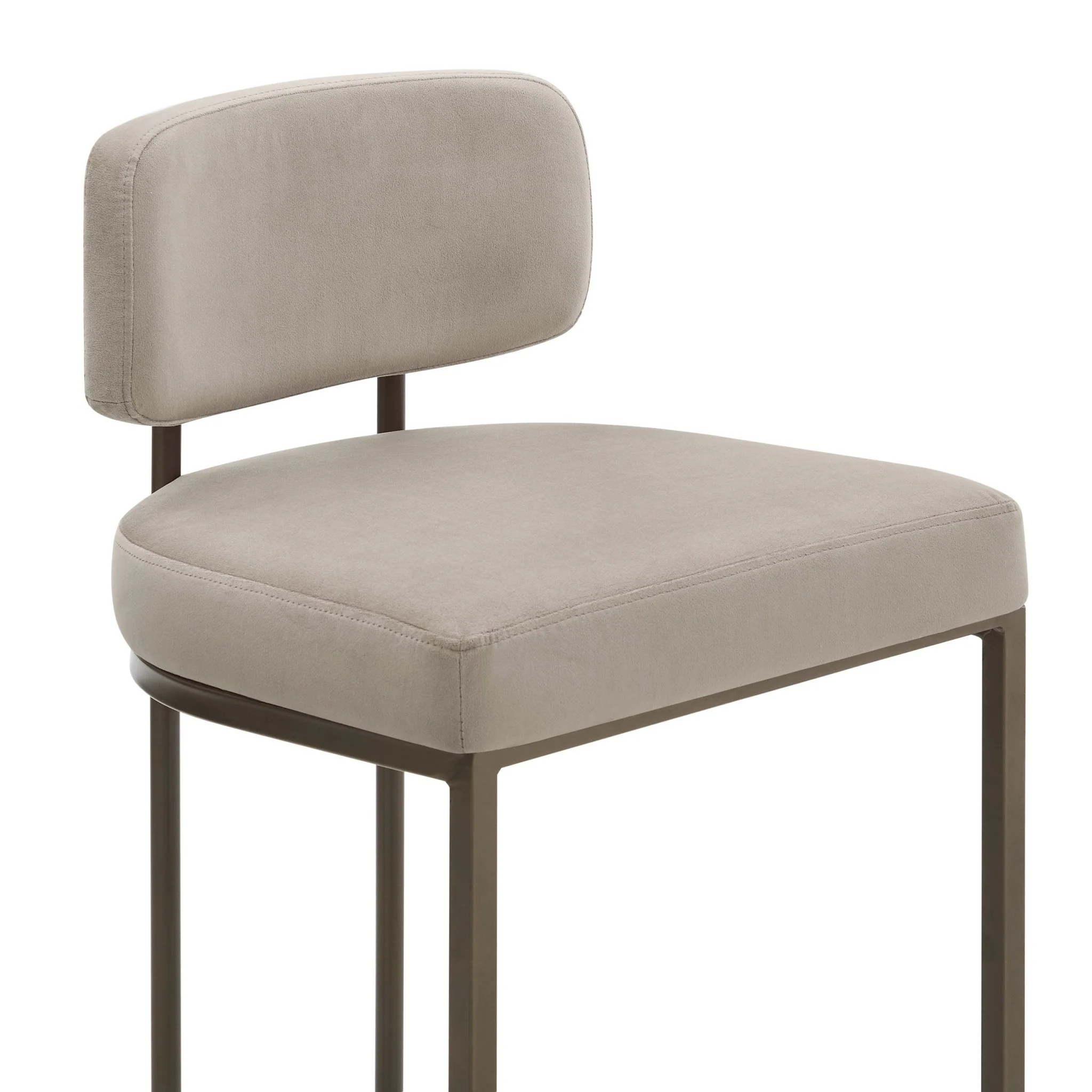 Mollie Set of 2 Barstools - Ecru - Image 5