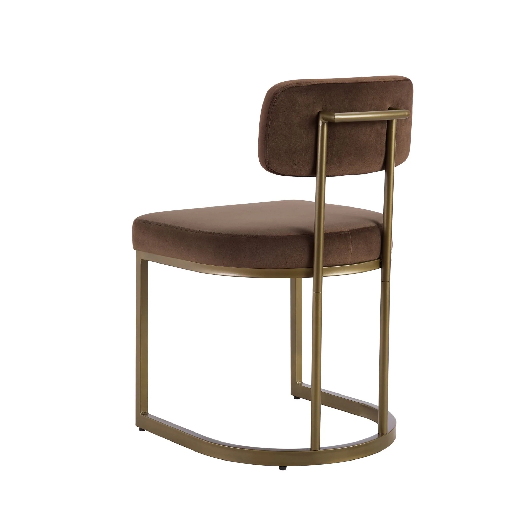 Mollie Set of 2 Dining Chairs - Cappuccino - Image 5