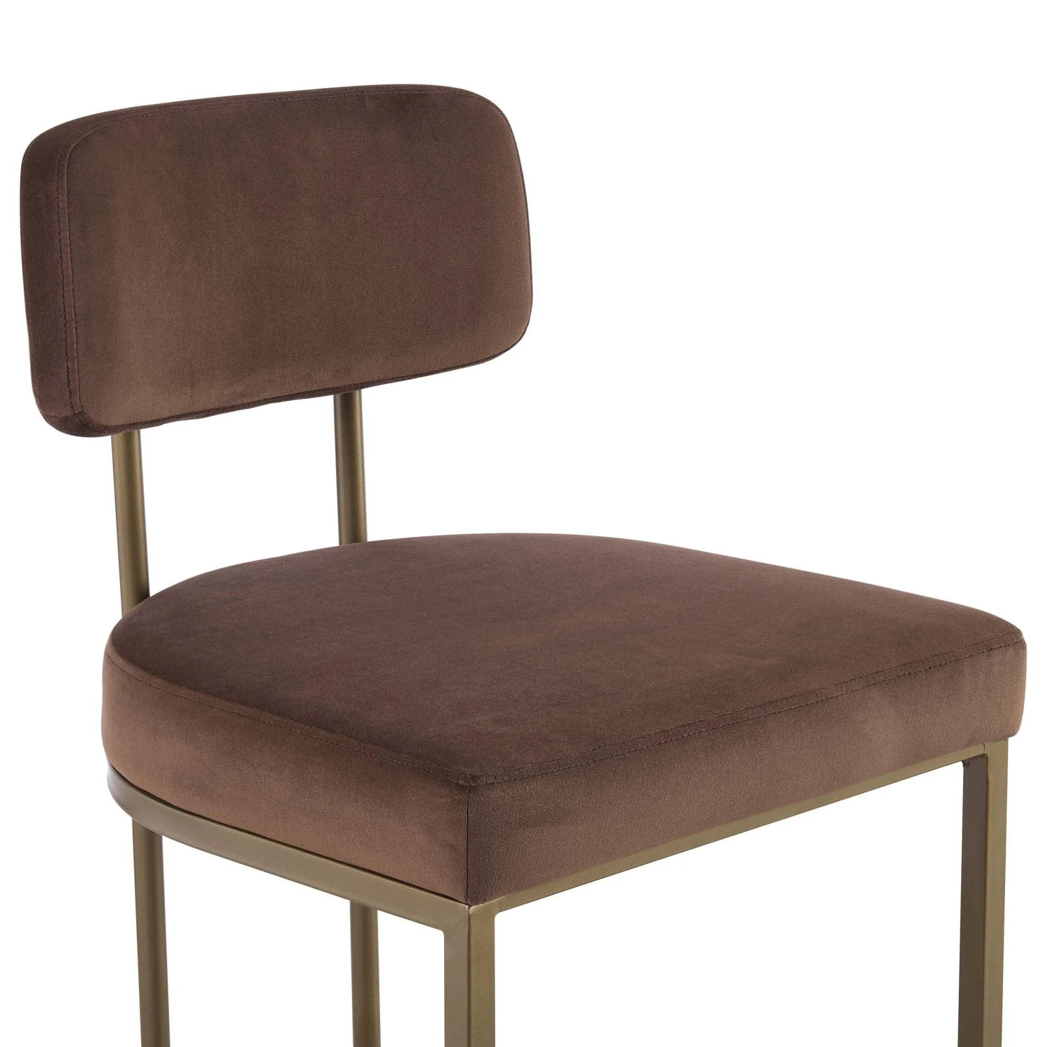 Mollie Set of 2 Dining Chairs - Cappuccino - Image 6