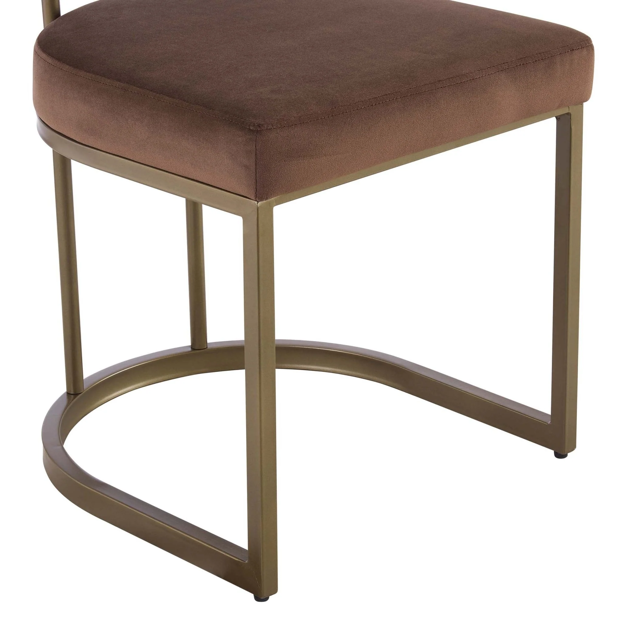 Mollie Set of 2 Dining Chairs - Cappuccino - Image 7