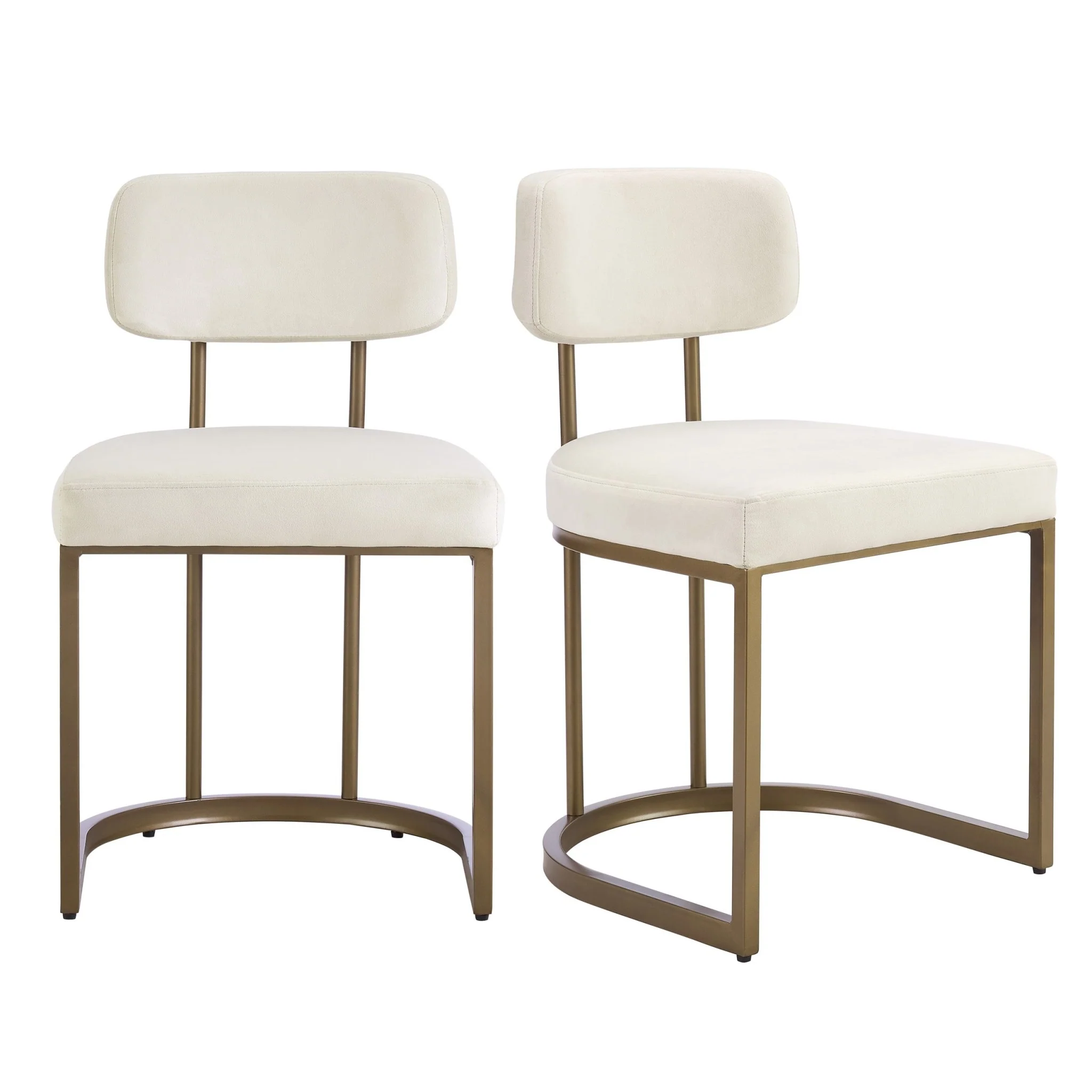 Mollie Set of 2 Dining Chairs - Ecru - Image 2