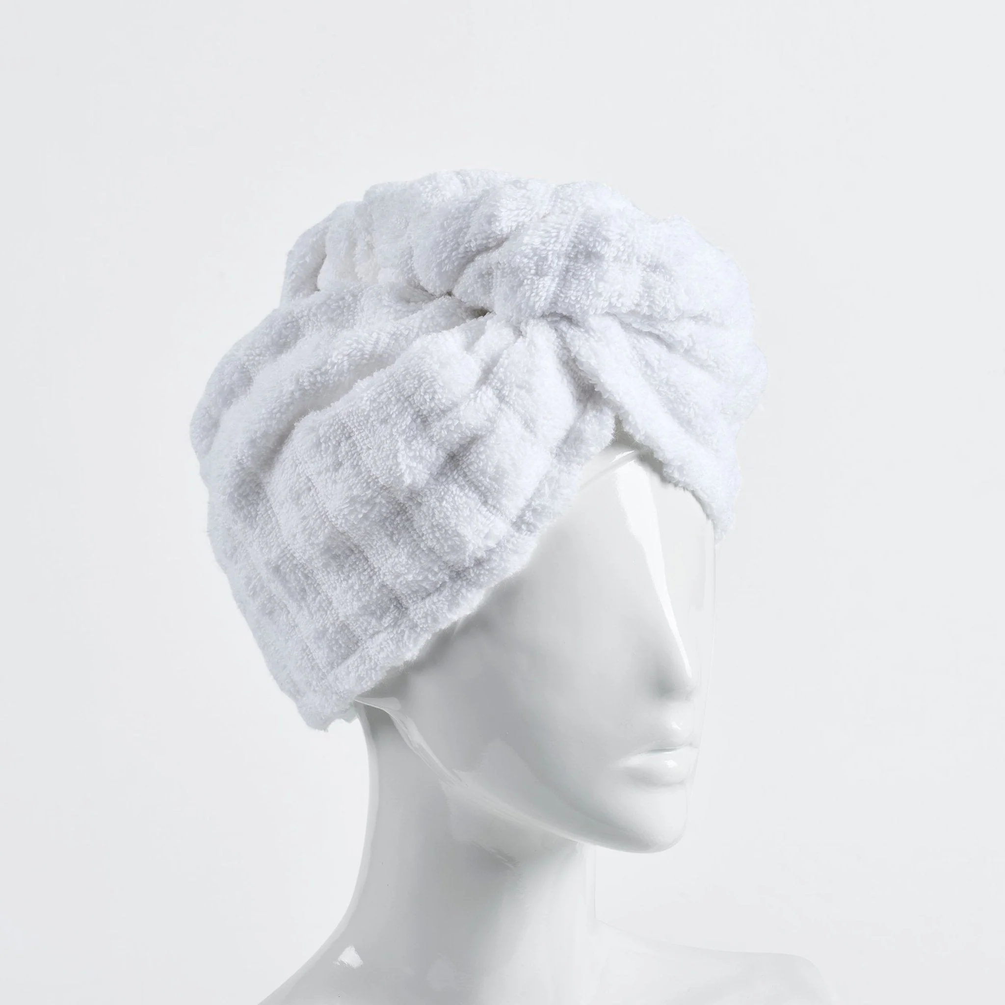 Monaco Hair Wrap (Pack of Two) - White - Image 6