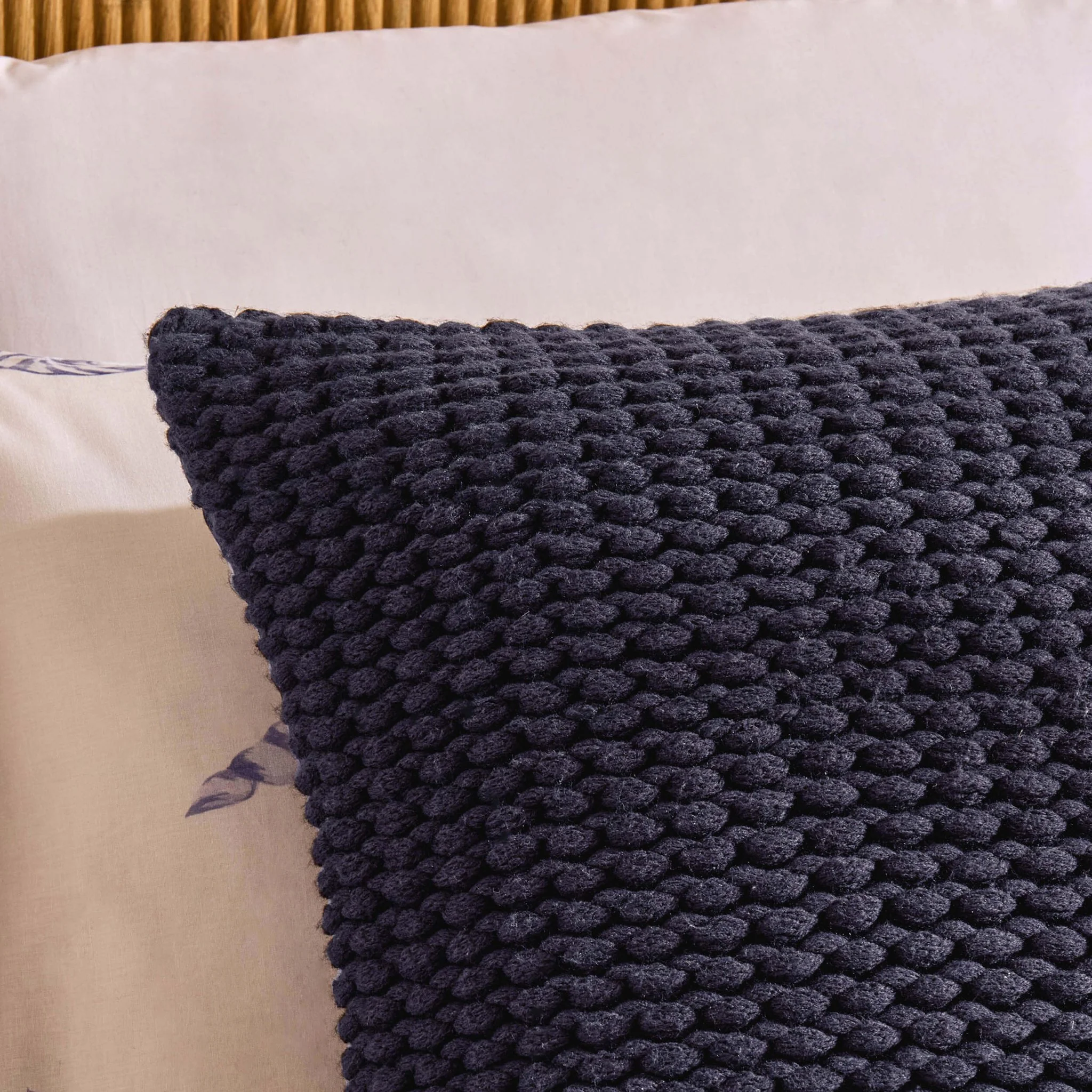 Montreal Cushion Cover - Midnight Navy - Image 2