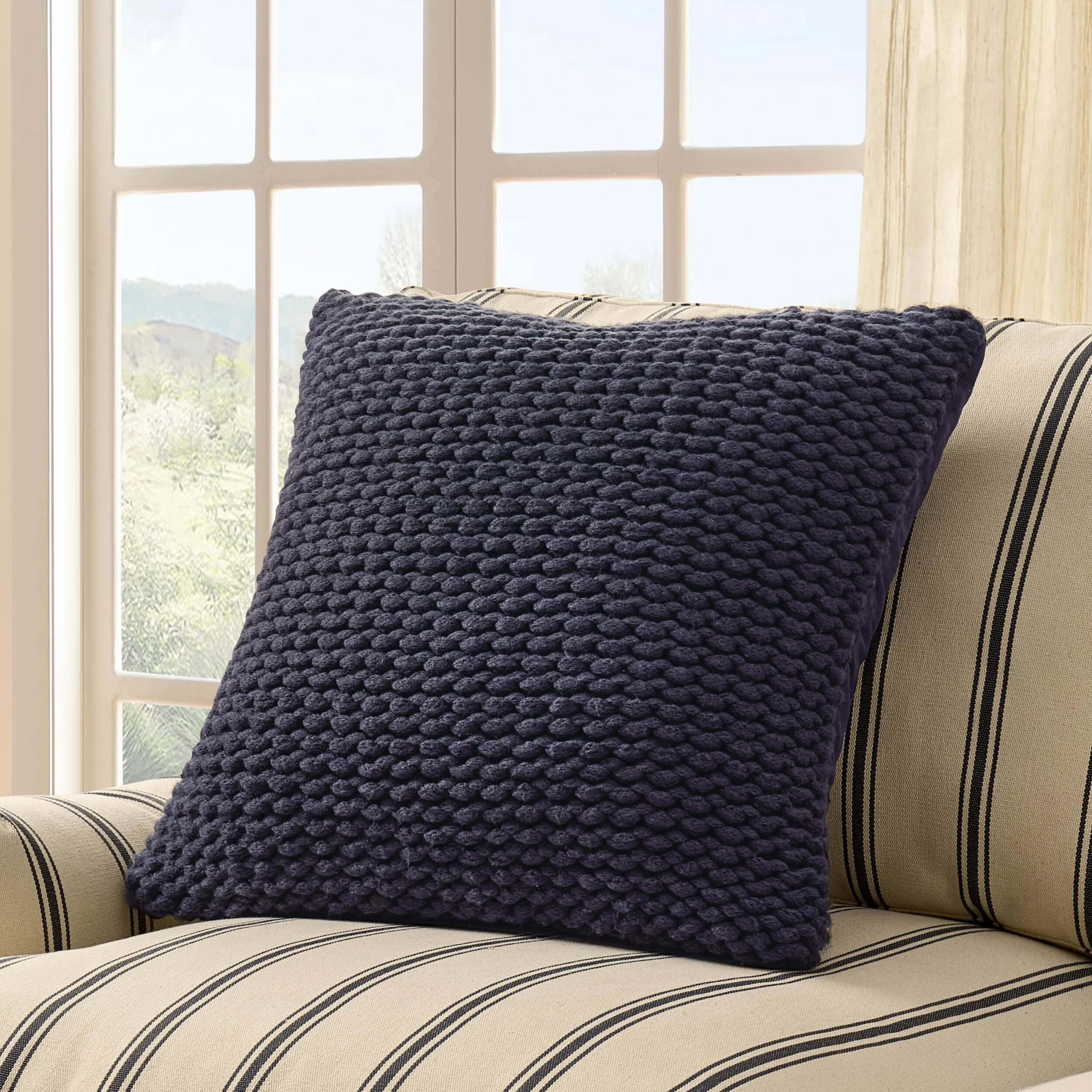 Montreal Sofa Cushion Cover - Midnight Navy